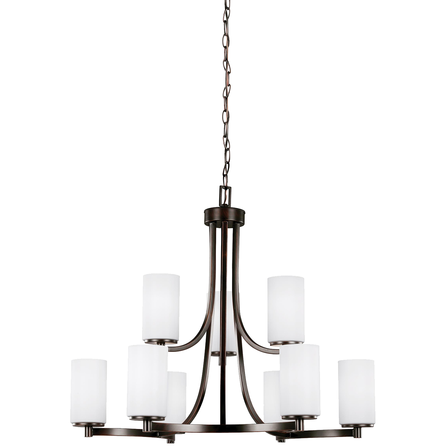 Hettinger Nine Light Chandelier 3139109 Visual Comfort