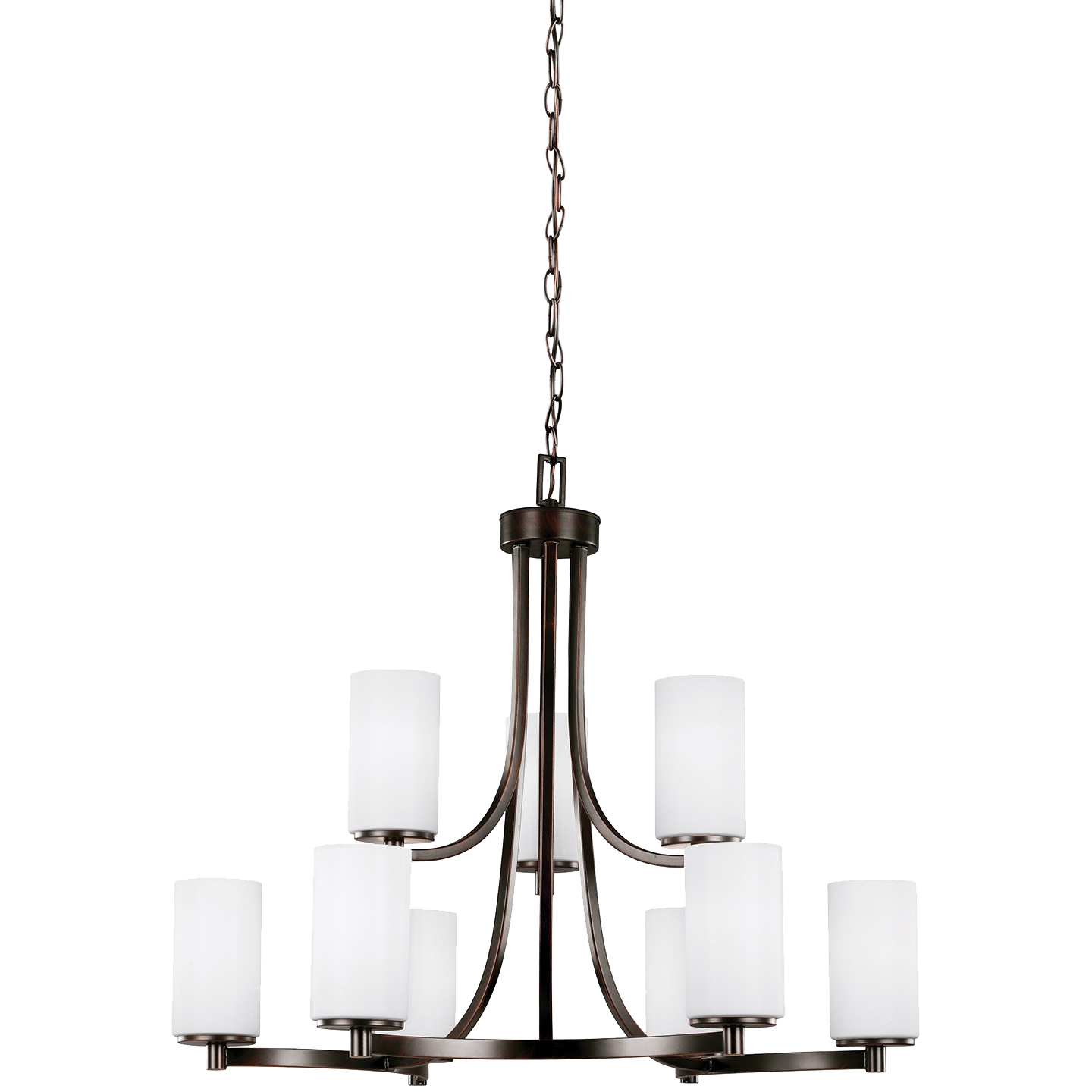 Hettinger Nine Light Chandelier 3139109 Visual Comfort