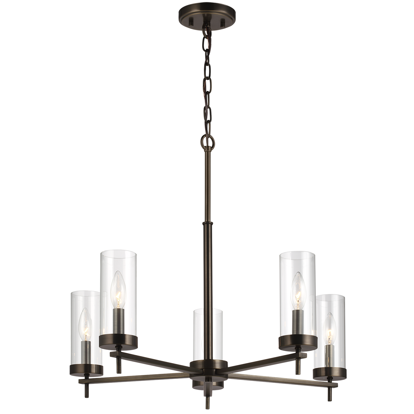 Zire Five Light Chandelier - 3190305 | Visual Comfort