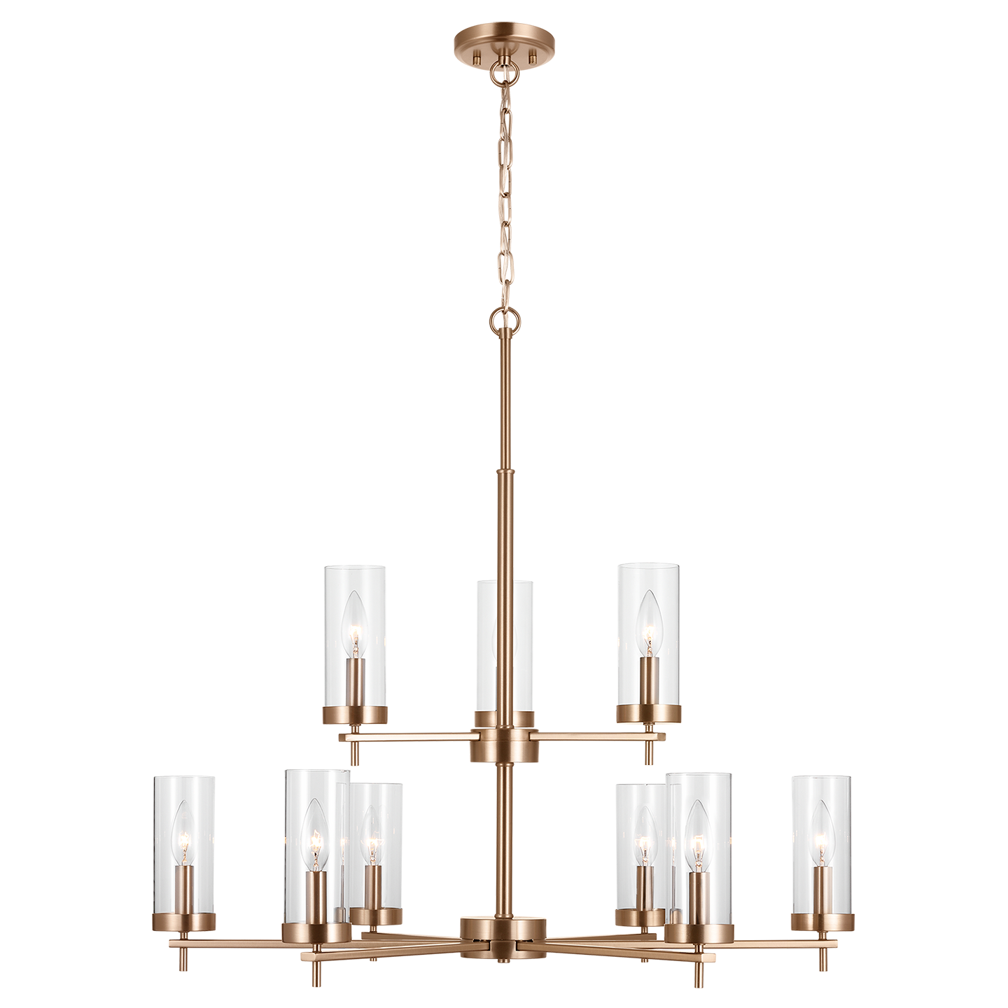 Zire Nine Light Chandelier - 3190309 | Visual Comfort