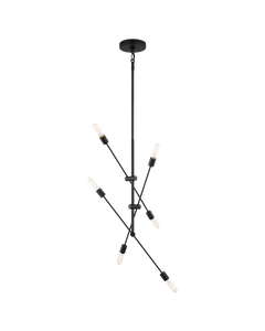 Axis Six Light Large Chandelier