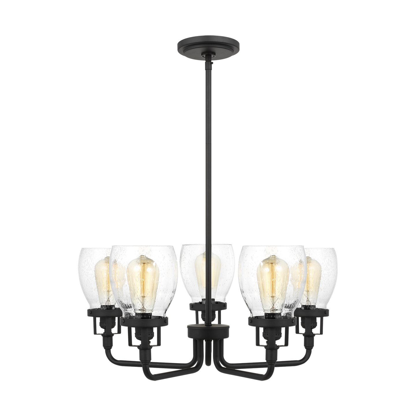 Belton Five Light Up Chandelier 3214505 Visual Comfort