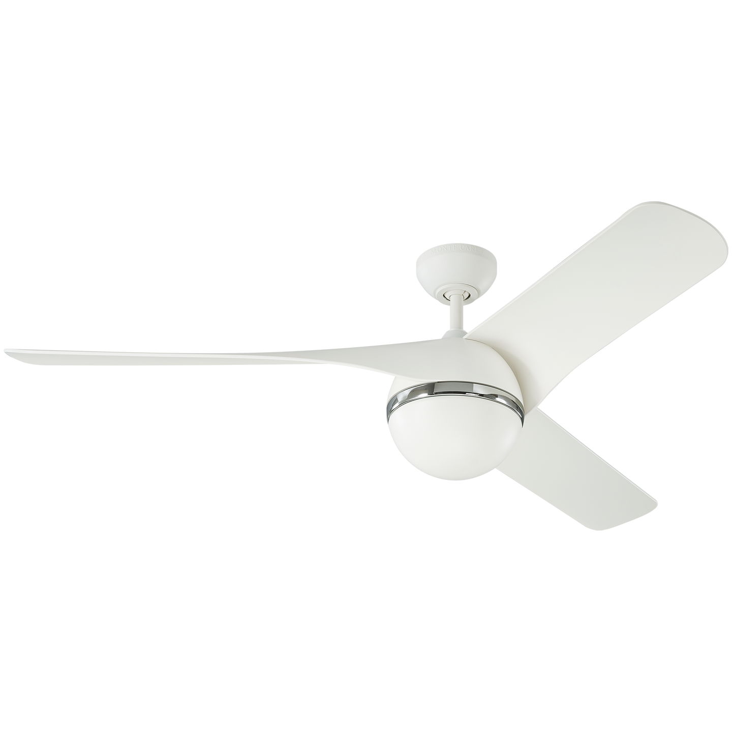 Akova 56 LED Ceiling Fan in with Blades and Light Kit Matte White