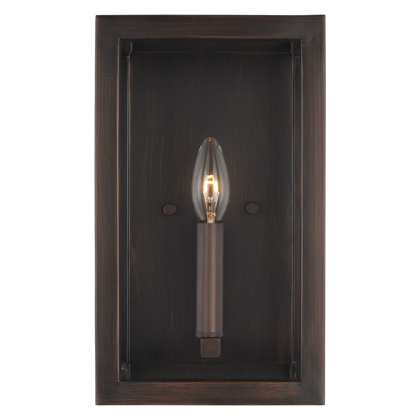 Moffet Street One Light Wall / Bath Sconce Bronze