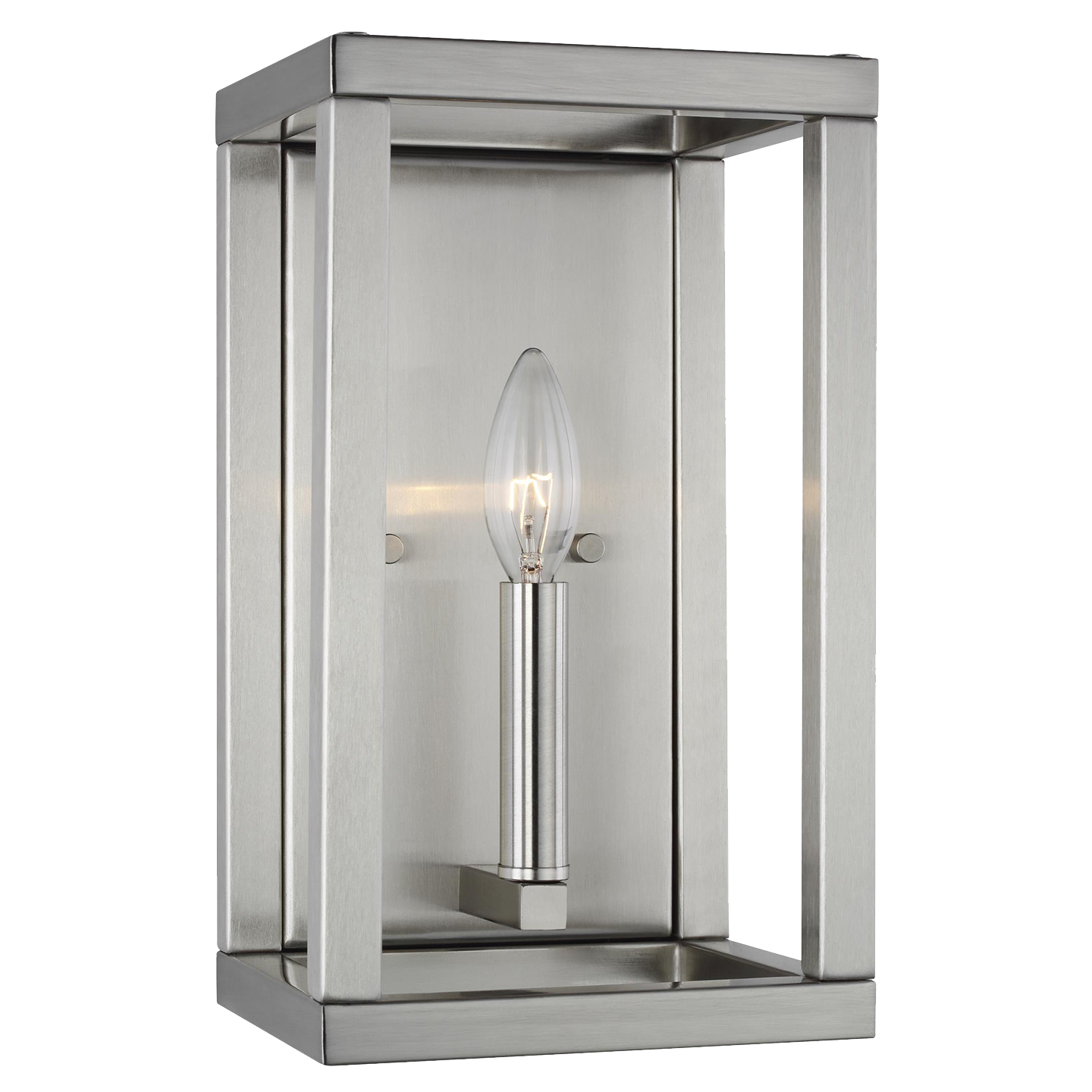 Moffet Street One Light Wall / Bath Sconce Brushed Nickel