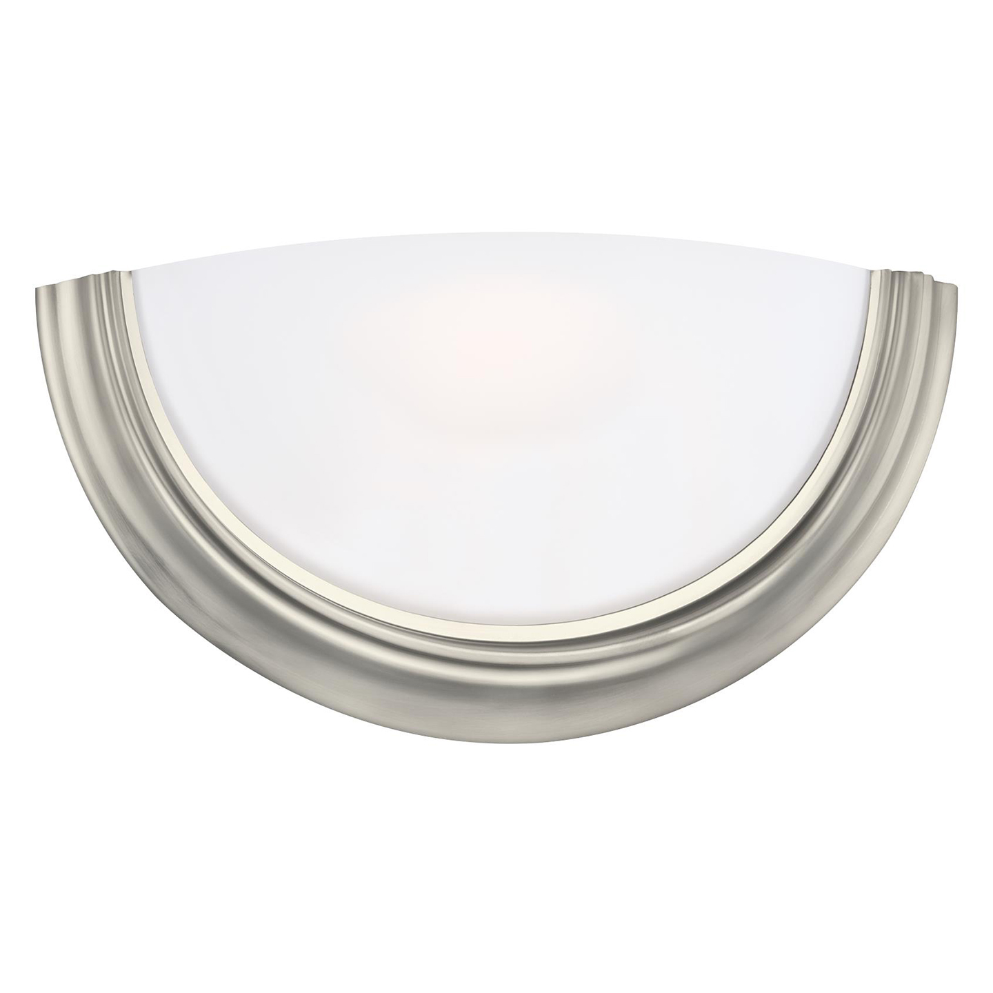 Alvy One Light Wall / Bath Sconce Brushed Nickel Bulbs Inc
