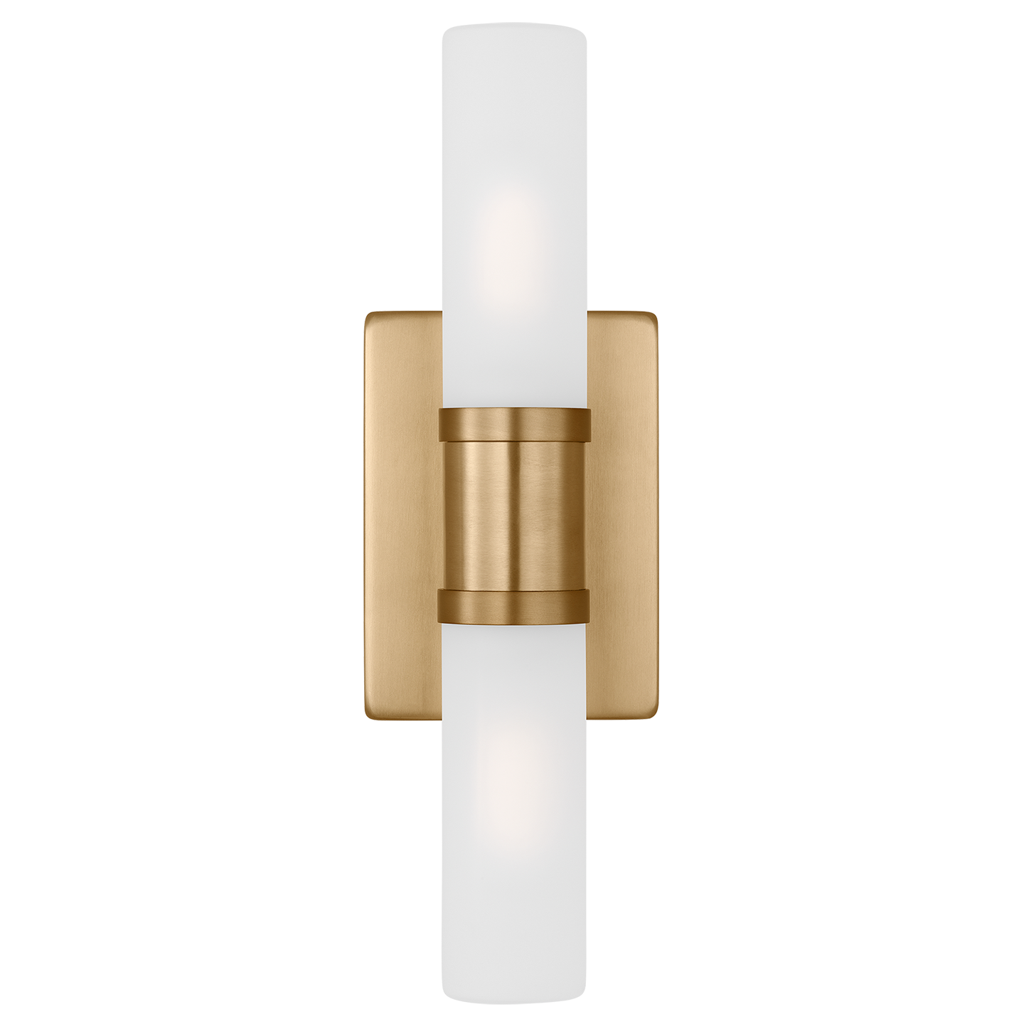 Keaton Small Two Light Wall / Bath Satin Brass