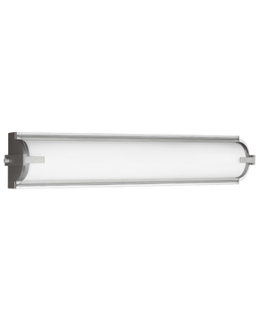 Braunfels Medium LED Wall / Bath Satin Aluminum Bulbs Inc