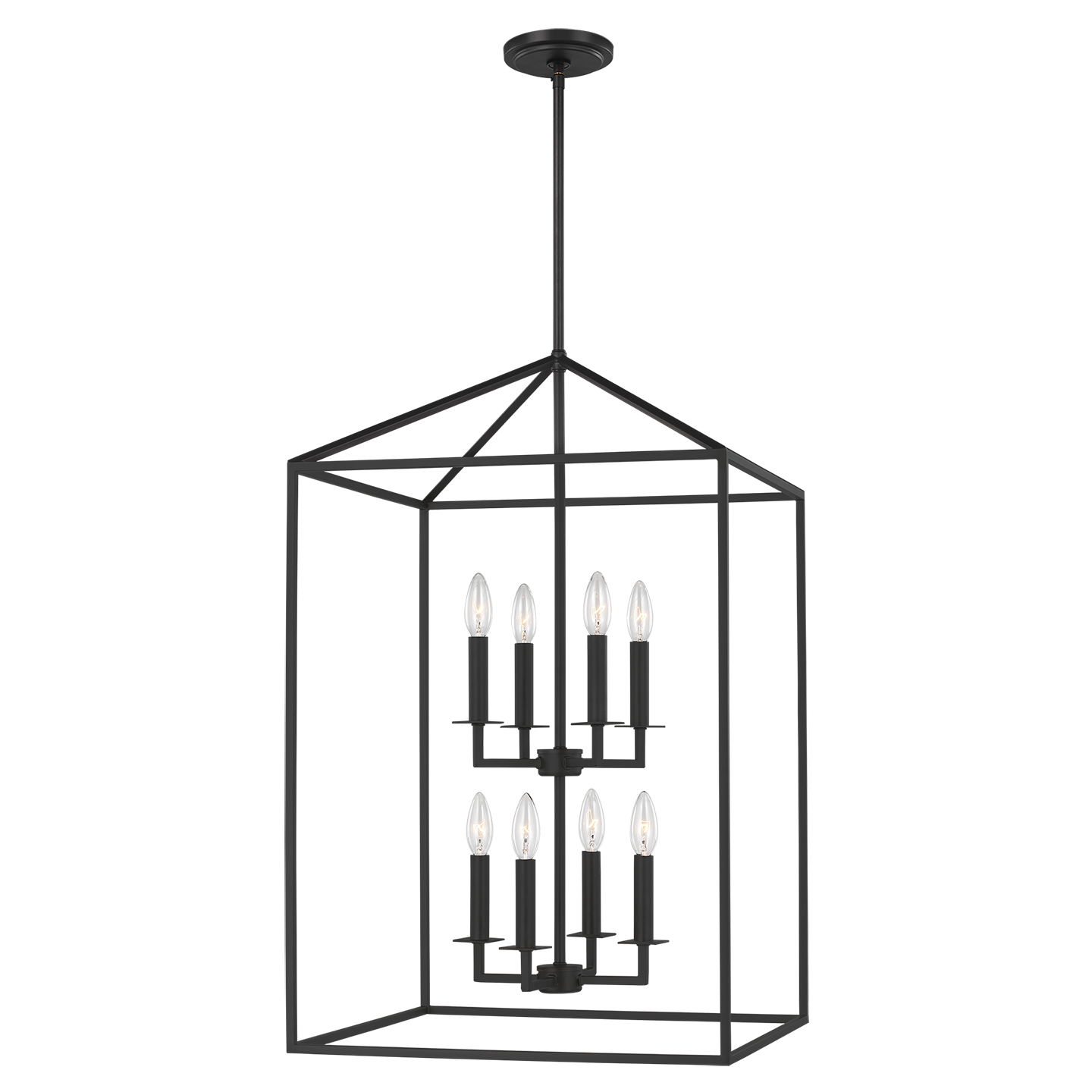 Perryton Large Eight Light Lantern 5115008 Visual Comfort