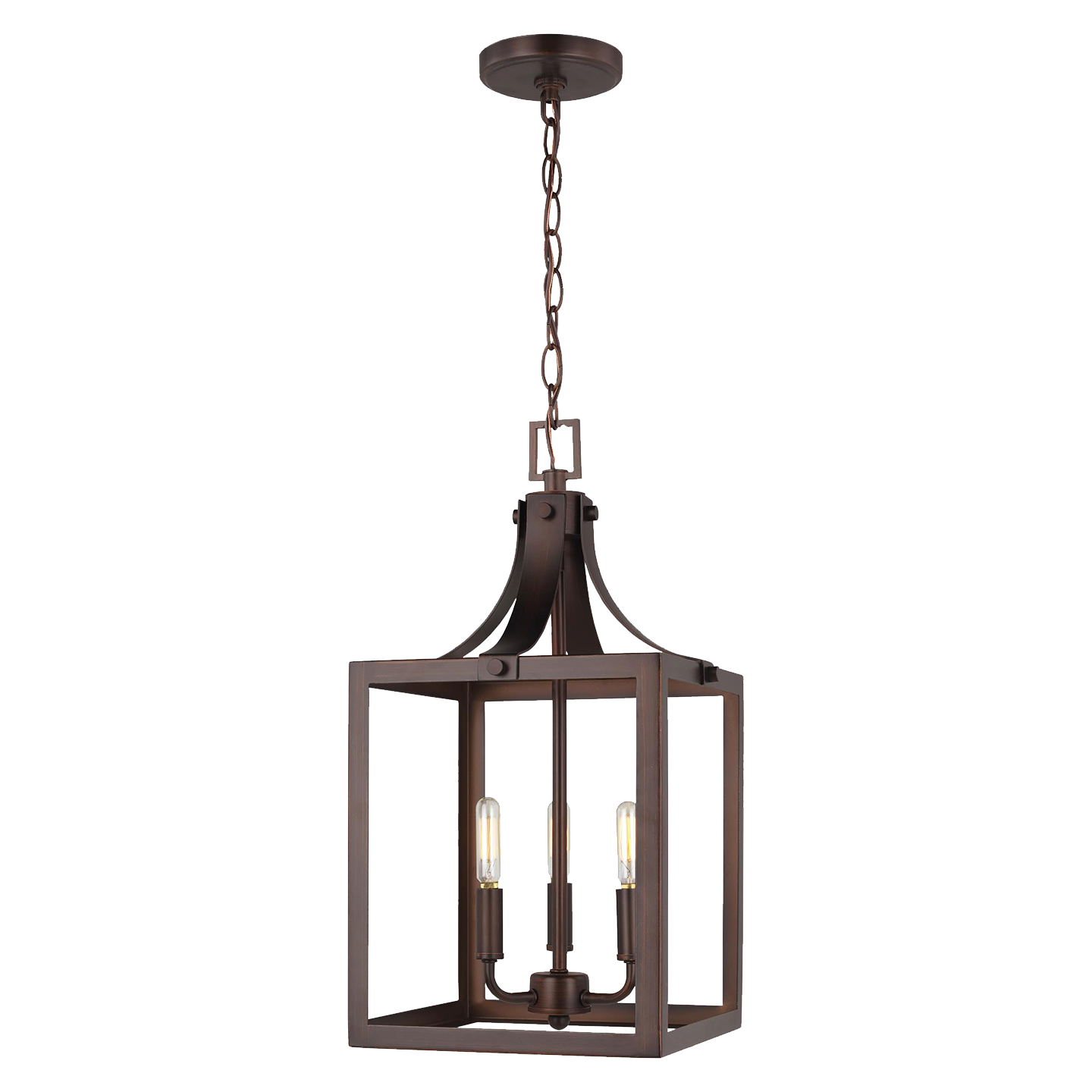 Labette Small Three Light Hall / Foyer Bronze Bulbs Inc