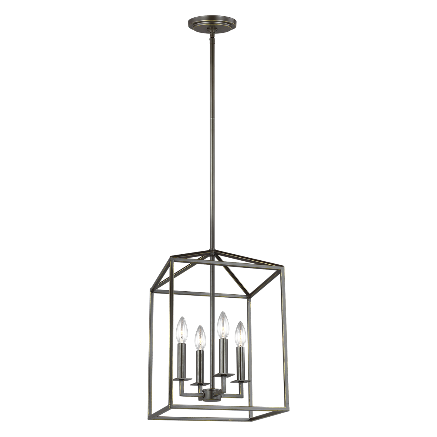 Perryton Small Four Light Hall / Foyer Heirloom Bronze