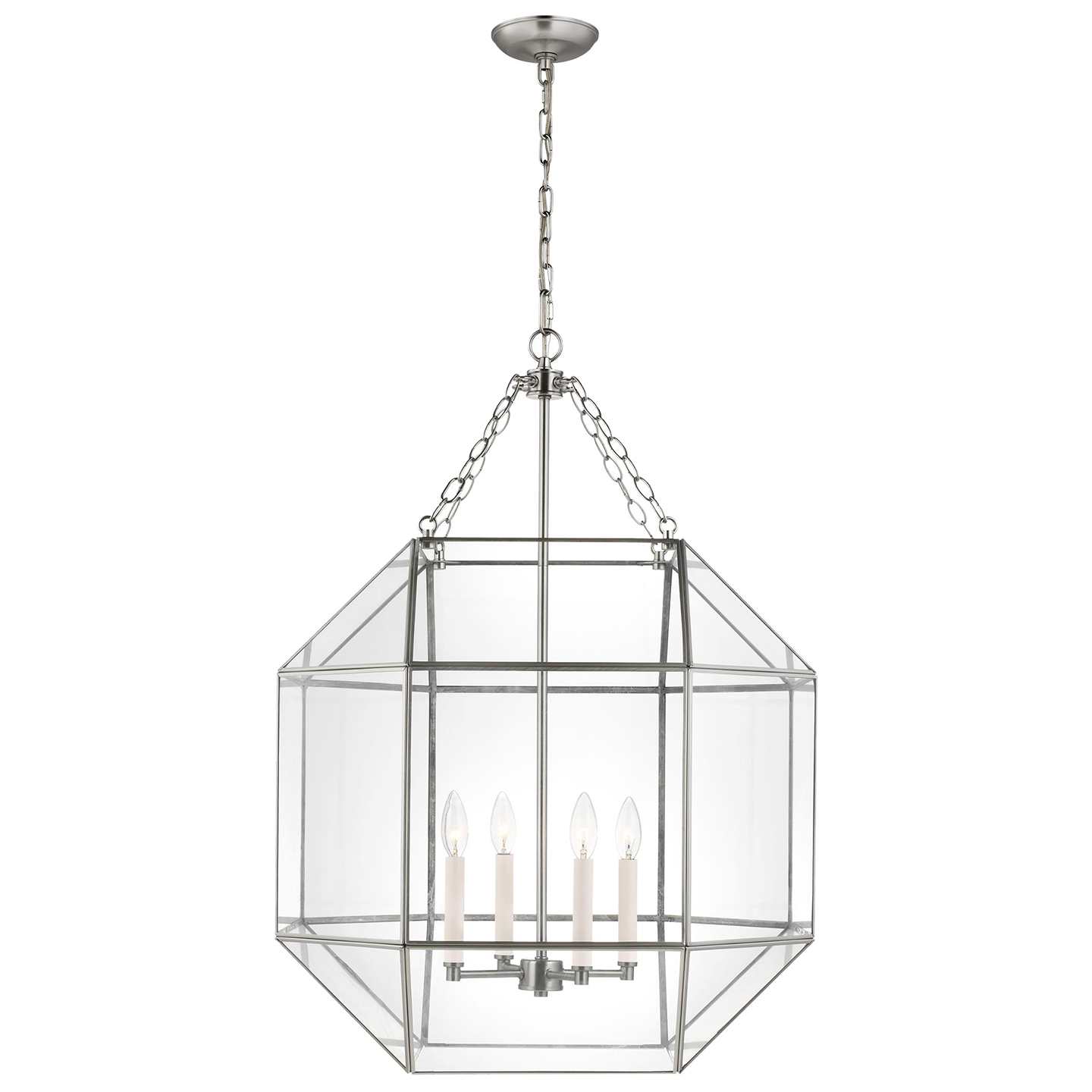 Morrison Large Four Light Lantern 5279404 Visual Comfort