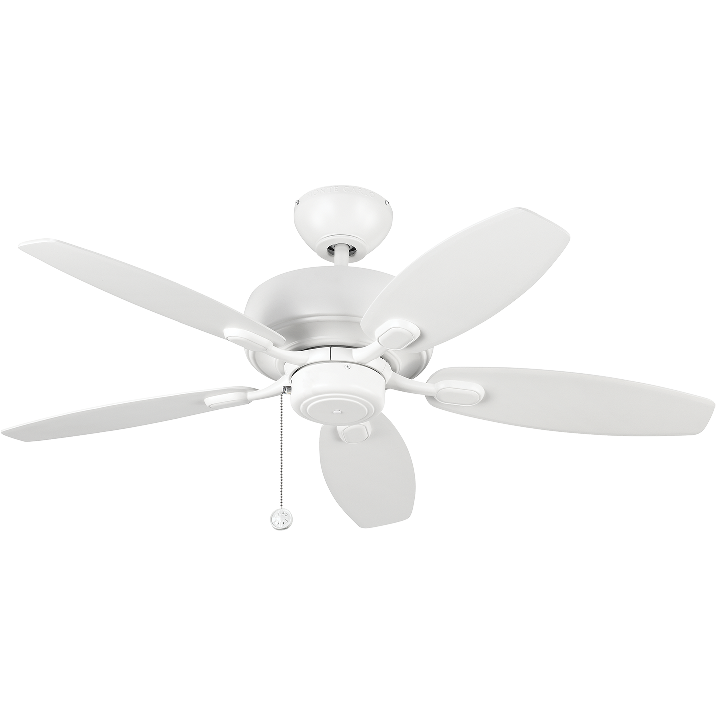 Centro 44 Ceiling Fan in with Blades Matte White