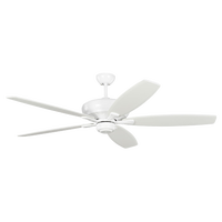 Dover 60 Ceiling Fan in with Blades Matte White