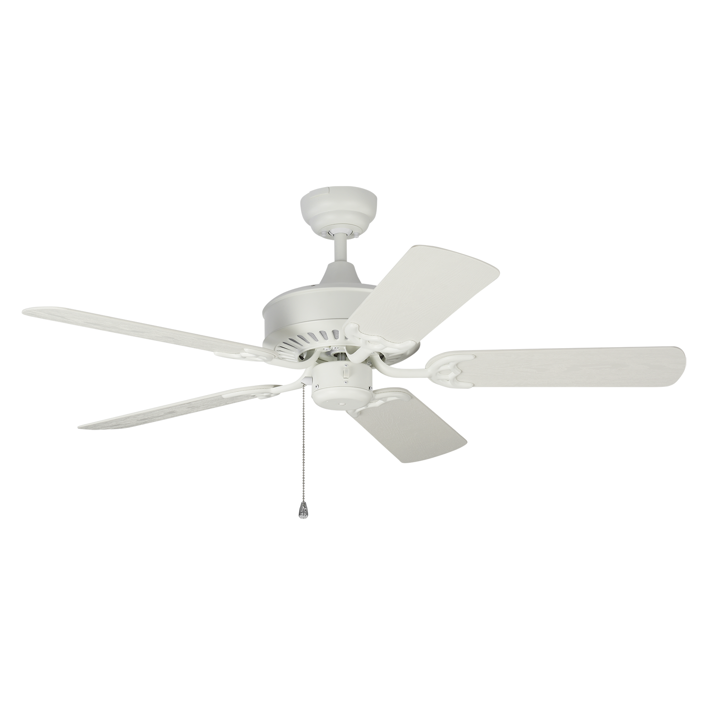 Haven Outdoor 44 Ceiling Fan in with Blades Matte White