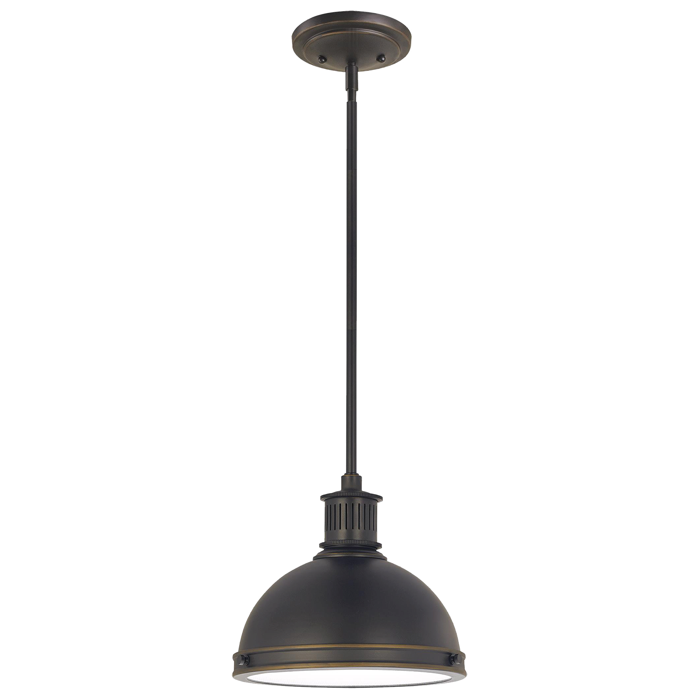 Pratt Street Metal Small LED Pendant Autumn Bronze Bulbs Inc