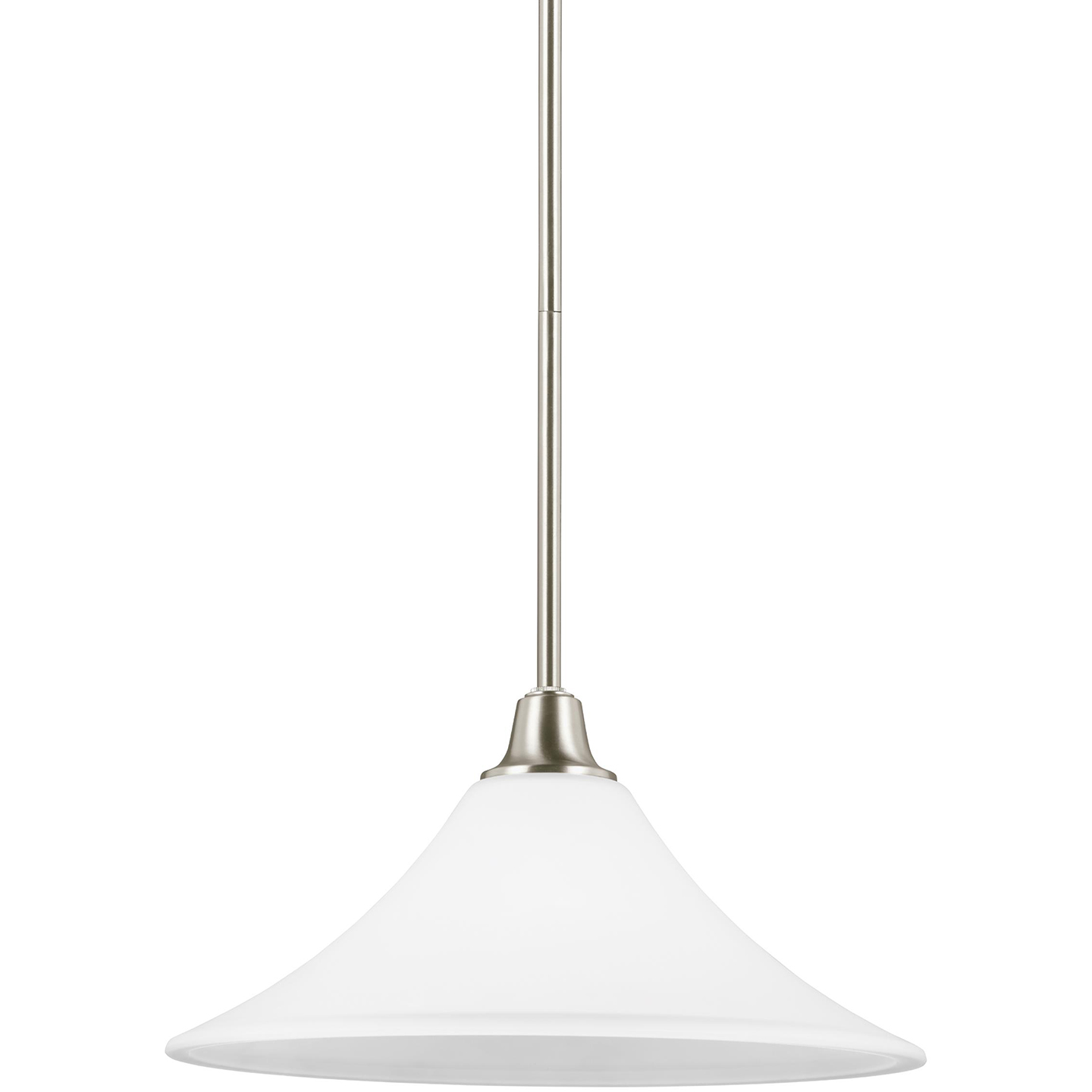 Metcalf Large Pendant in Brushed Nickel Bulb(s) Included