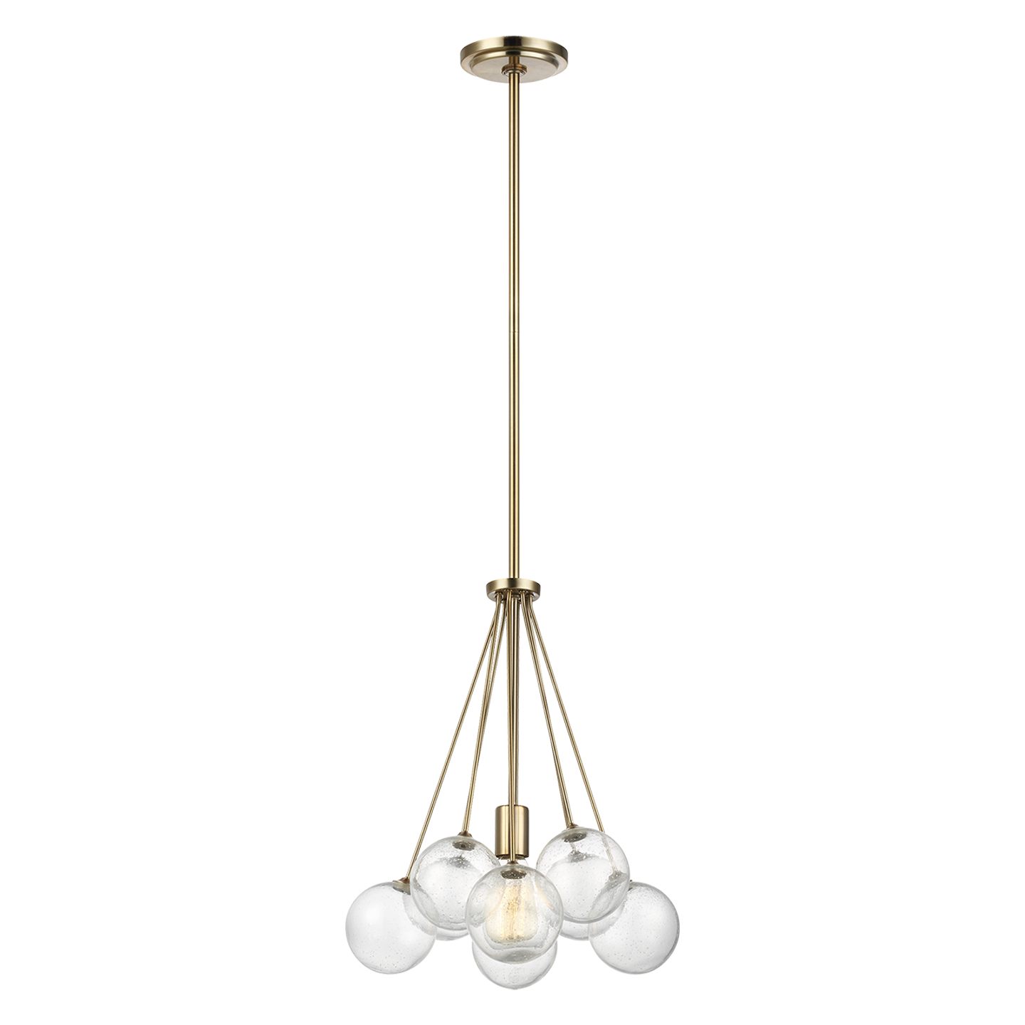 Bronzeville One Light MiniPendant 6514301 Visual Comfort