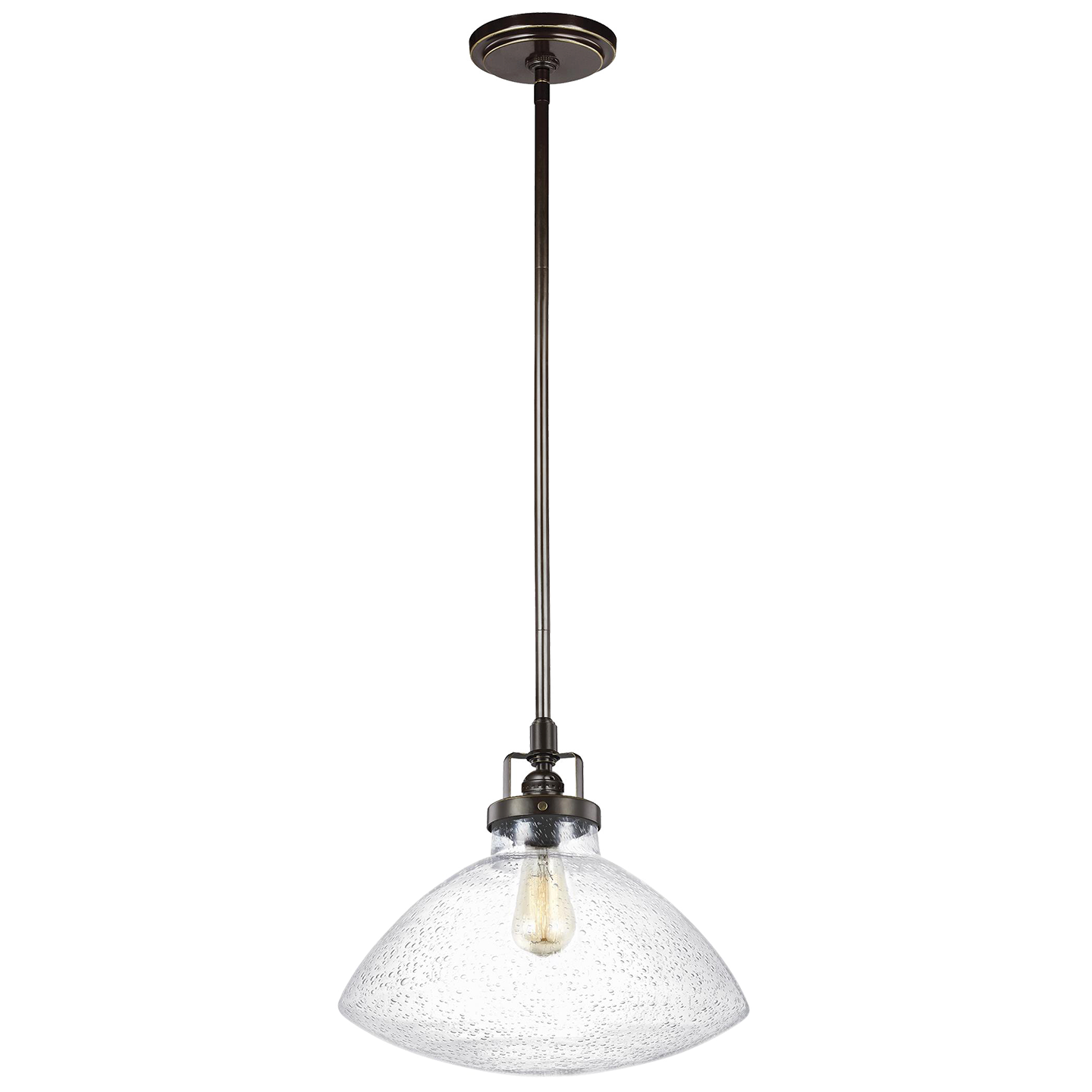 Belton One Light Pendant Heirloom Bronze Bulbs Inc