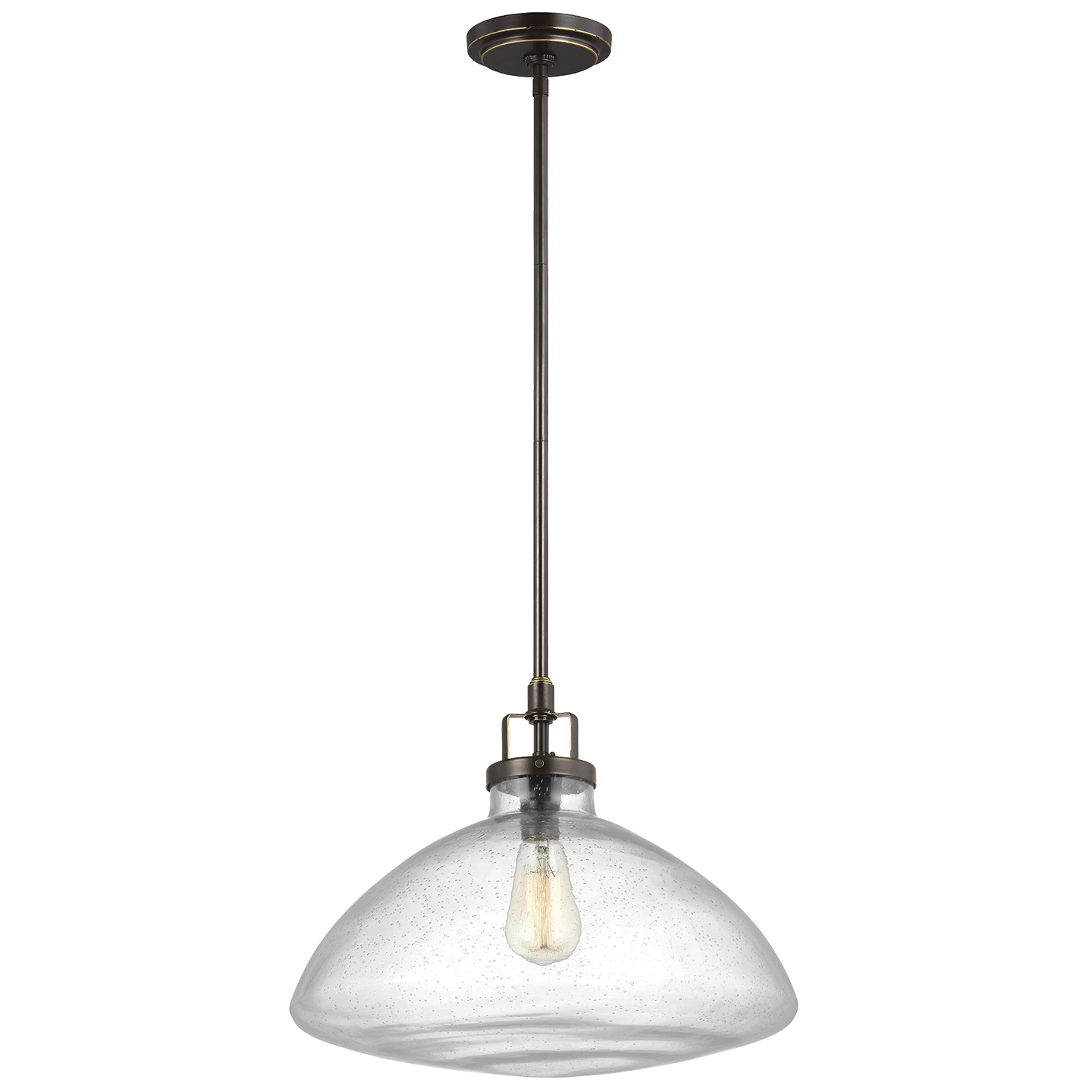 Belton One Light Pendant Heirloom Bronze, Large