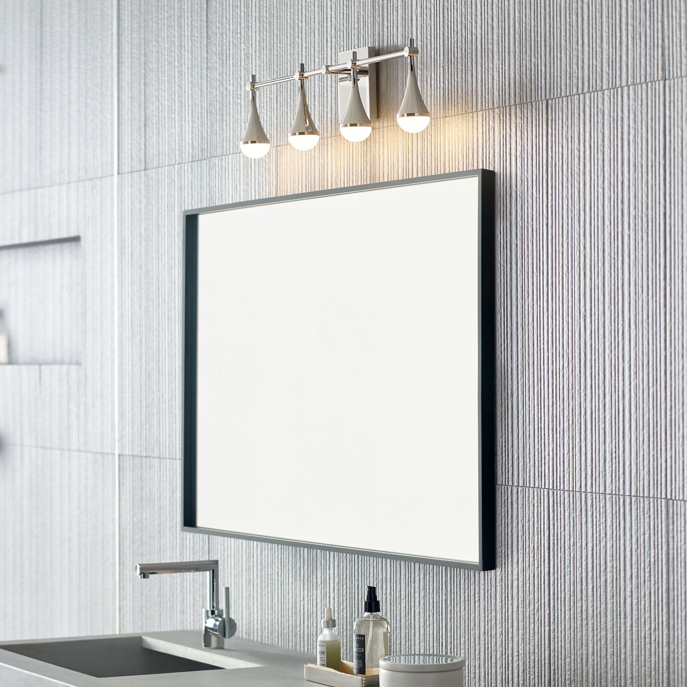 Lody 4Light Bath Sconce 700BCLDY Visual Comfort