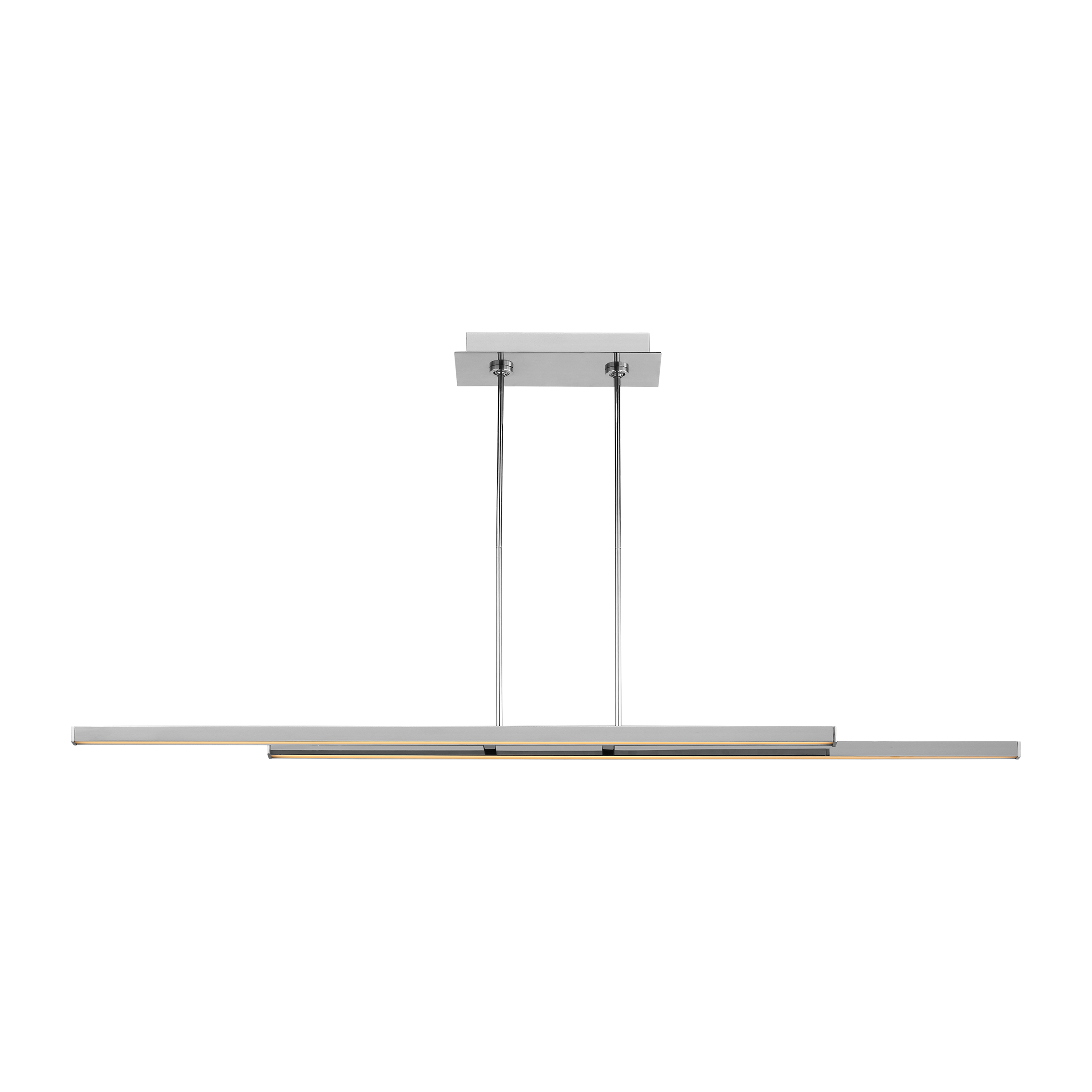 Stagger 2 60 Linear Suspension Polished stainless steel LED 2700K 90 CRI 120-277V