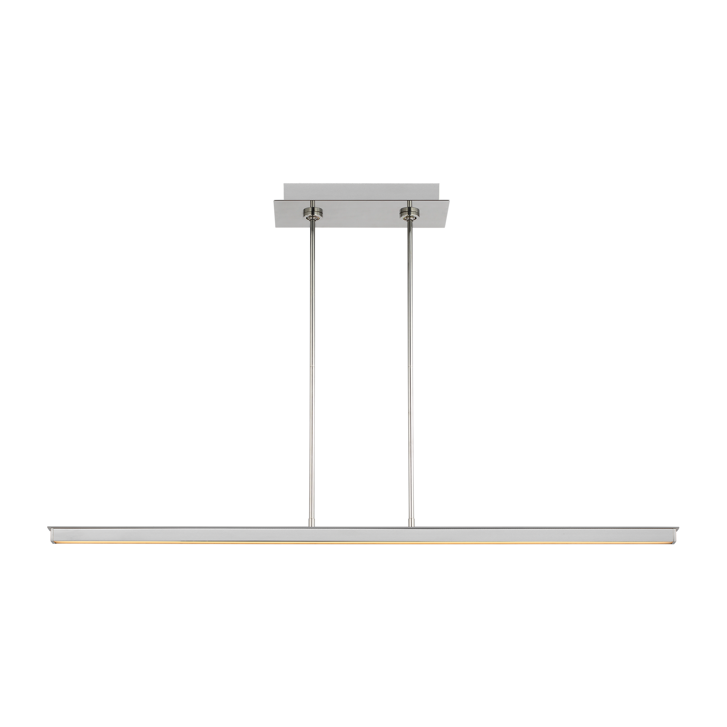 Stagger 48 Linear Suspension Polished stainless steel LED 2700K 90 CRI 120-277V