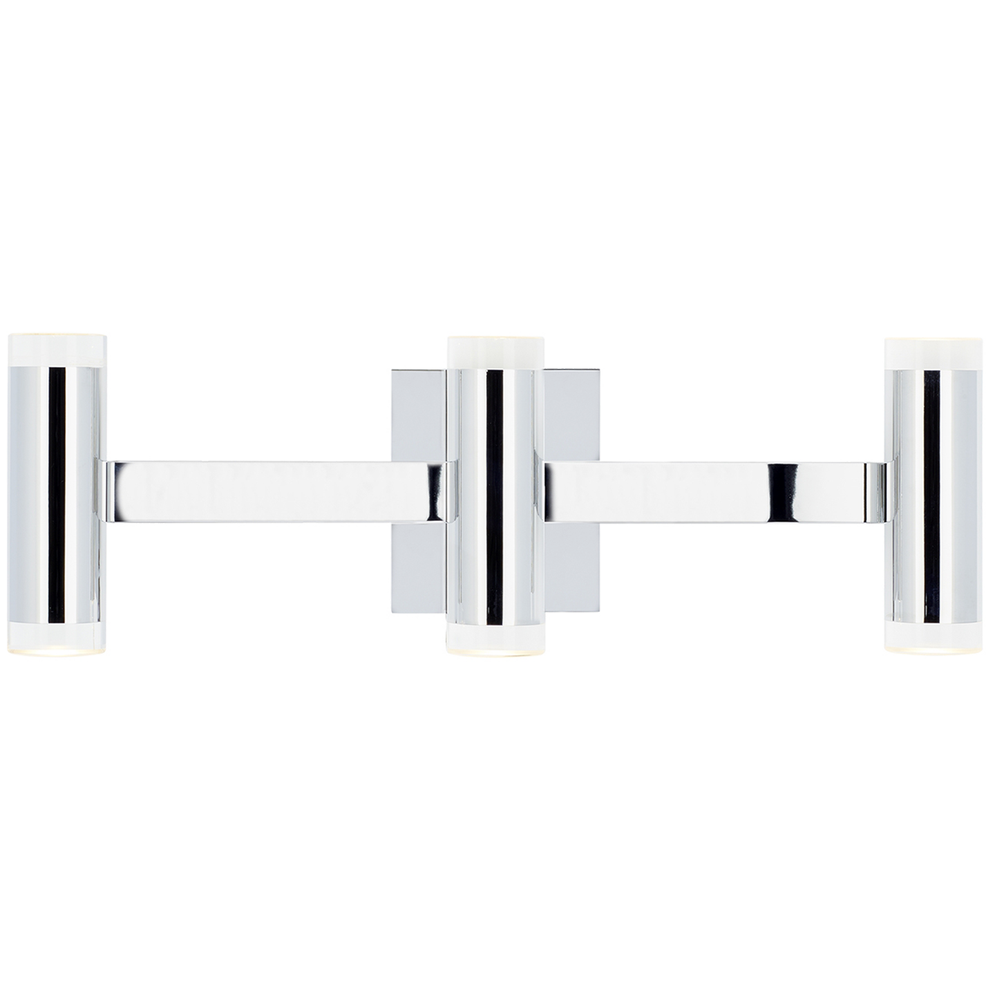 Dobson II 3-Light Bath 3-Lite Shallow chrome 3000K 90 CRI led 90 cri 3000k 120v