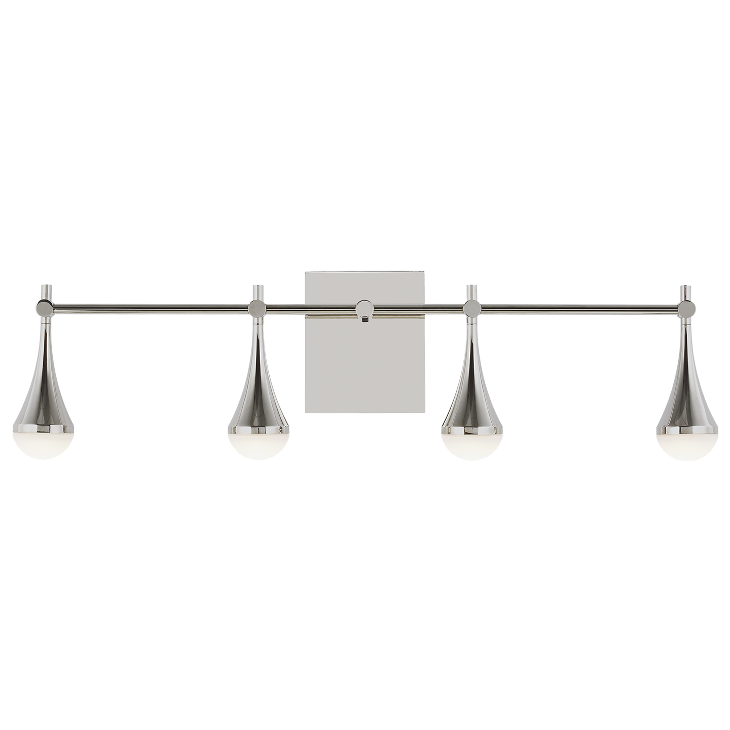 Lody 4-Light Bath 4 Light polished nickel 3000K 90 CRI integrated led 90 cri 3000k unv 120v-277v