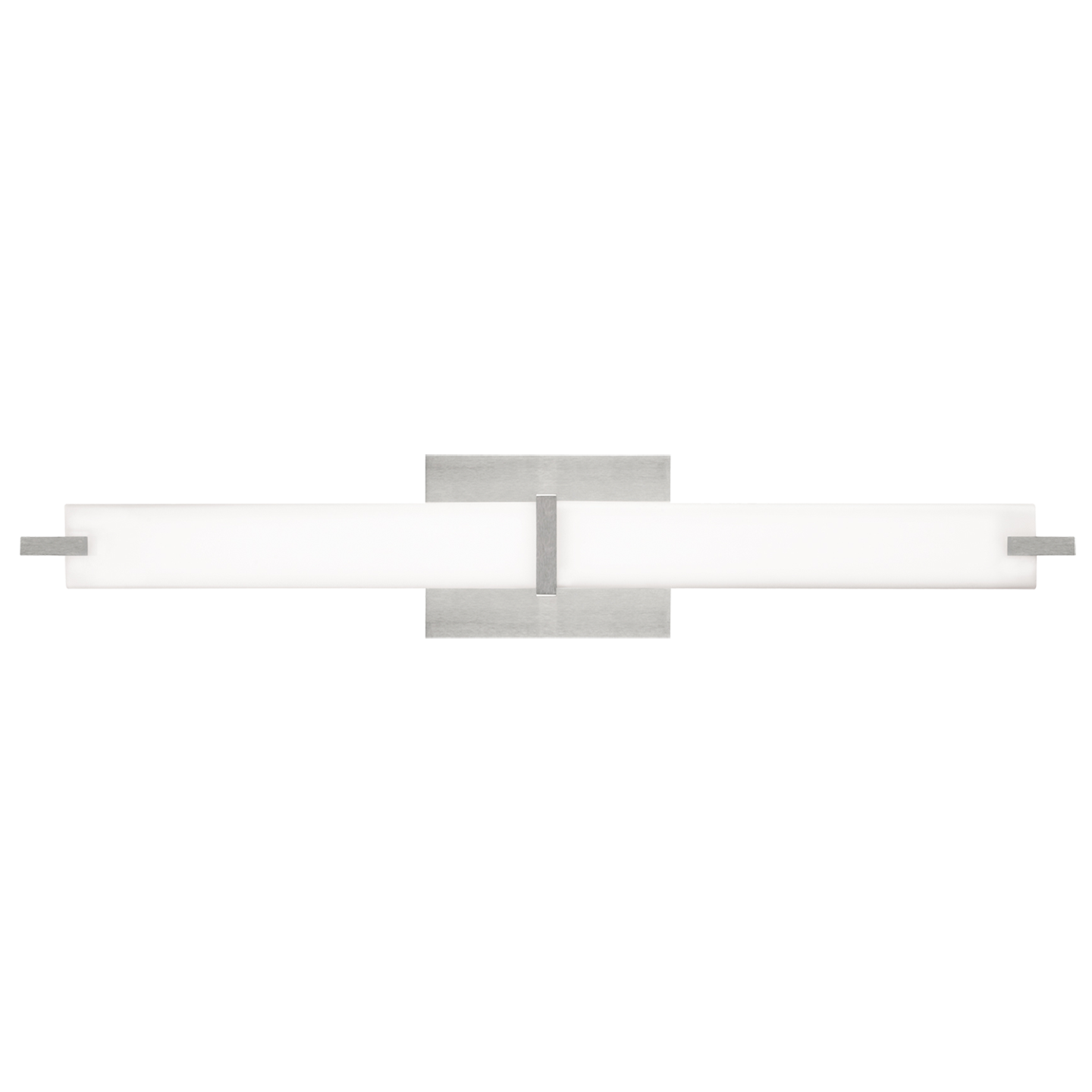 Metro Bath White Acrylic satin nickel 3000K 90 CRI led 90 cri 3000k 120v 