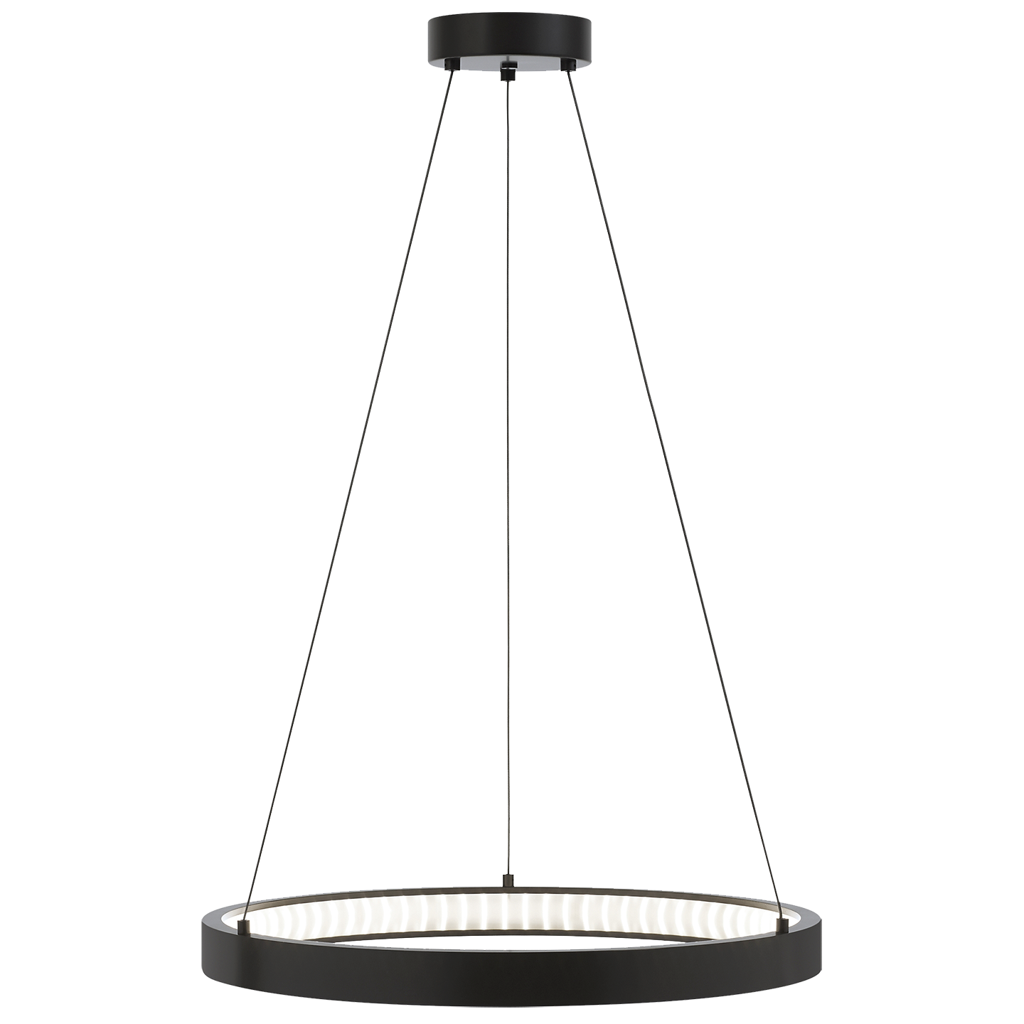 Bodiam 24 Suspension 24" Diameter Antique Bronze 3000K 90 CRI integrated led 90 cri 3000k 120v (t24)