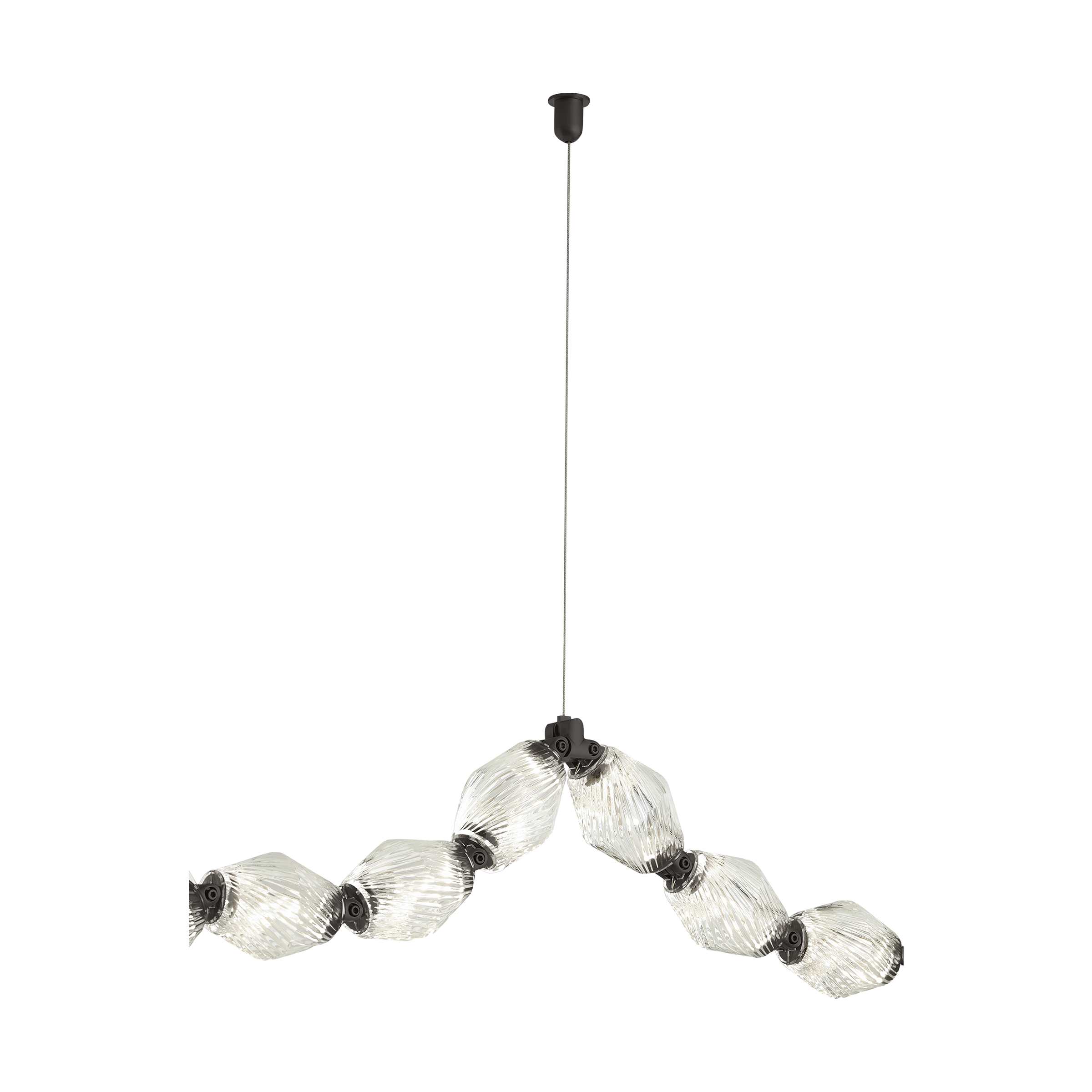 Collier Swag Cable Dark Bronze