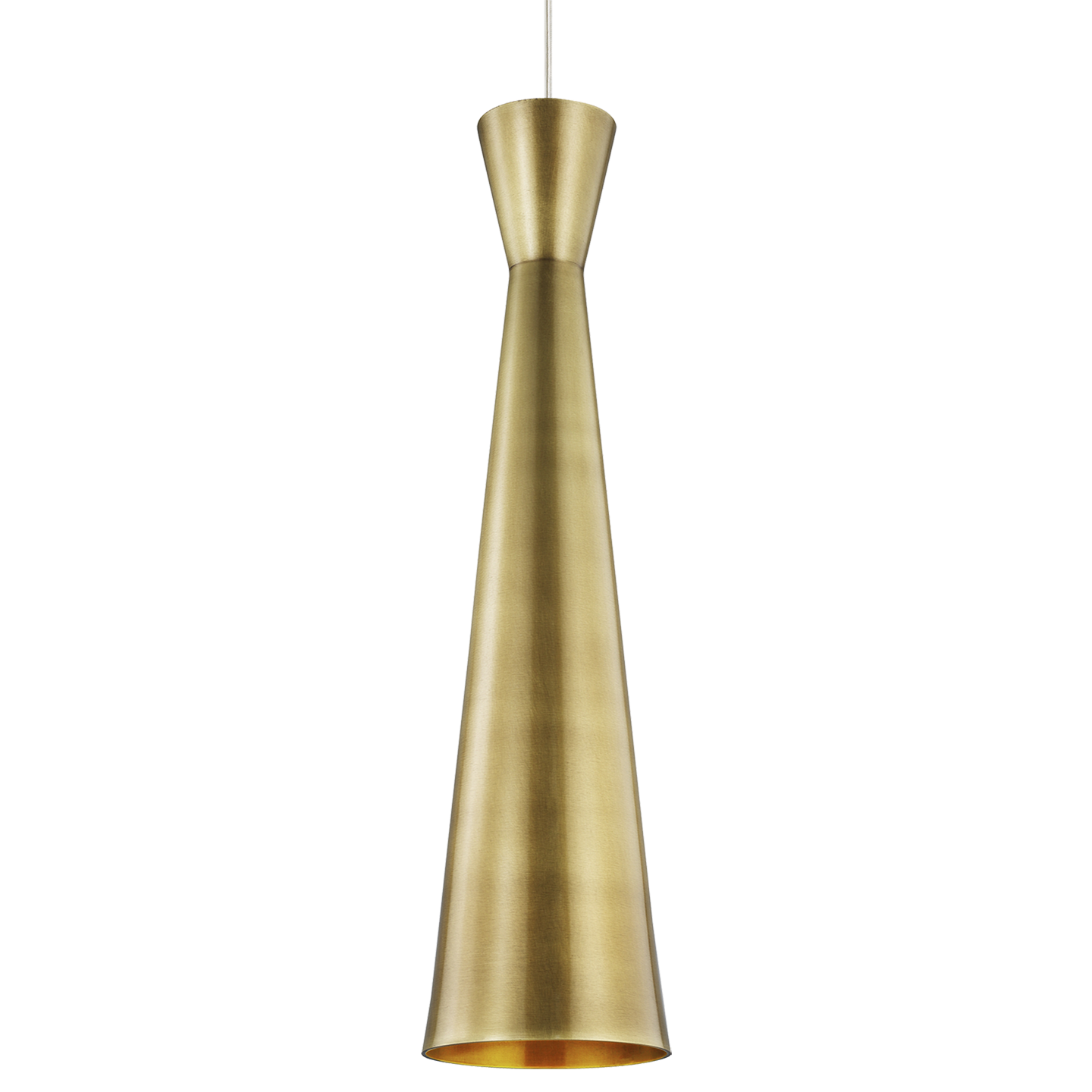 Windsor Pendant in Antique Bronze with Plated Brass FreeJack Bulb(s) Included