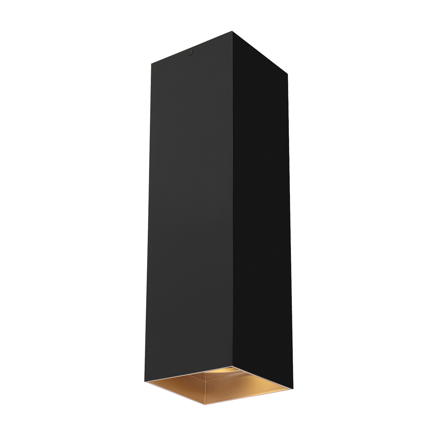 Exo 18 Flush Mount 18" Matte Black gold haze 3500K 90 CRI led 90 cri 3500k 120v 277v unv 