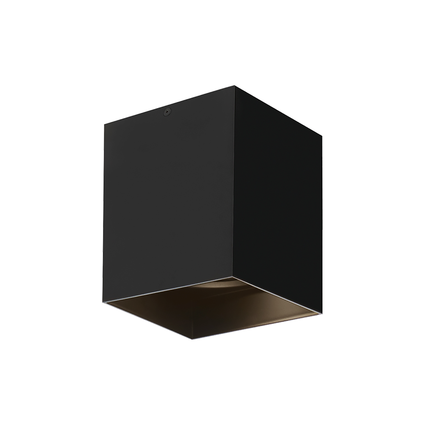 Exo 6 Flush Mount 6.1" Matte Black black 3000K 90 CRI led 90 cri 3000k 120v 277v unv