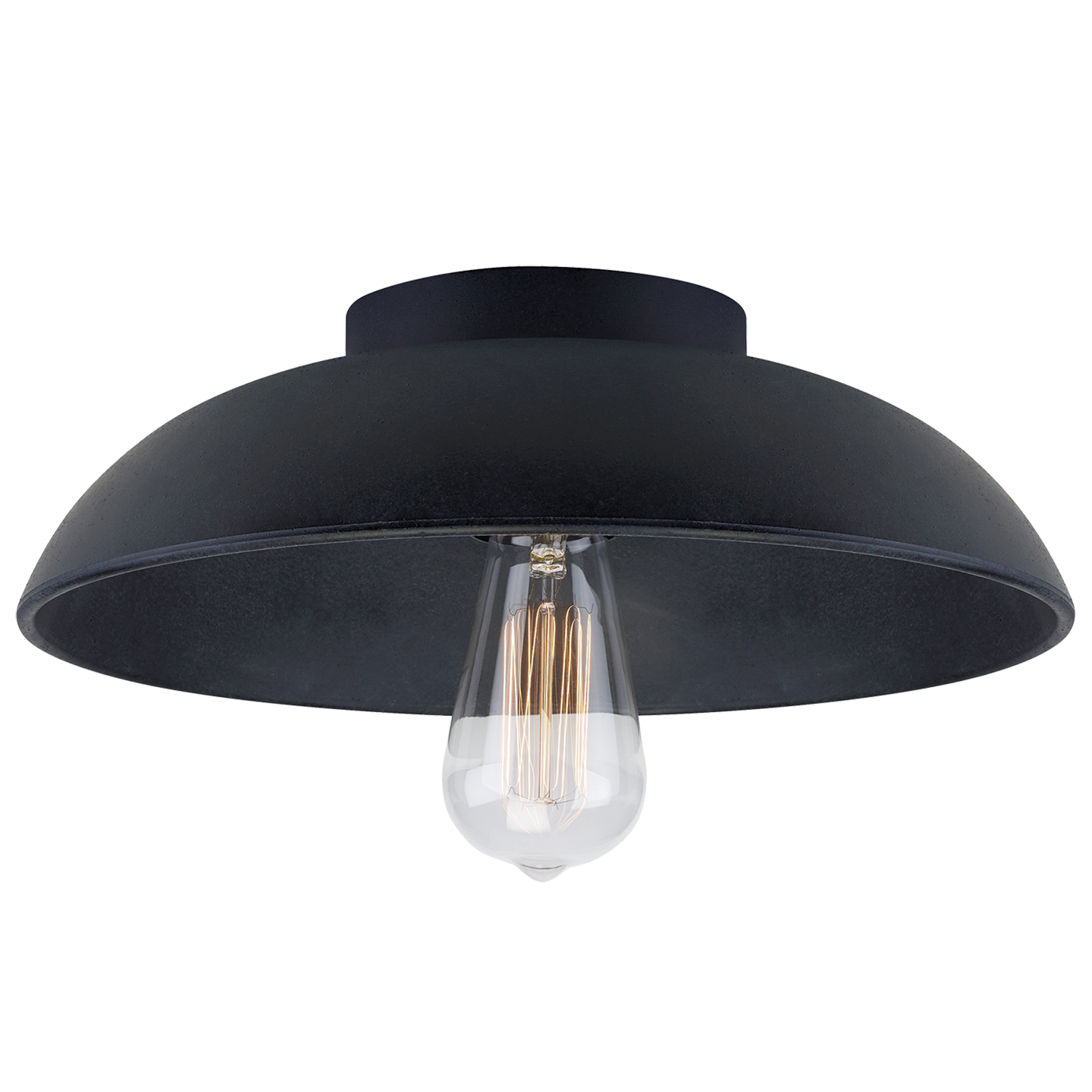 Fett Flush Mount Weathered Zinc 2700K 90 CRI led 90 cri 2700k 120v