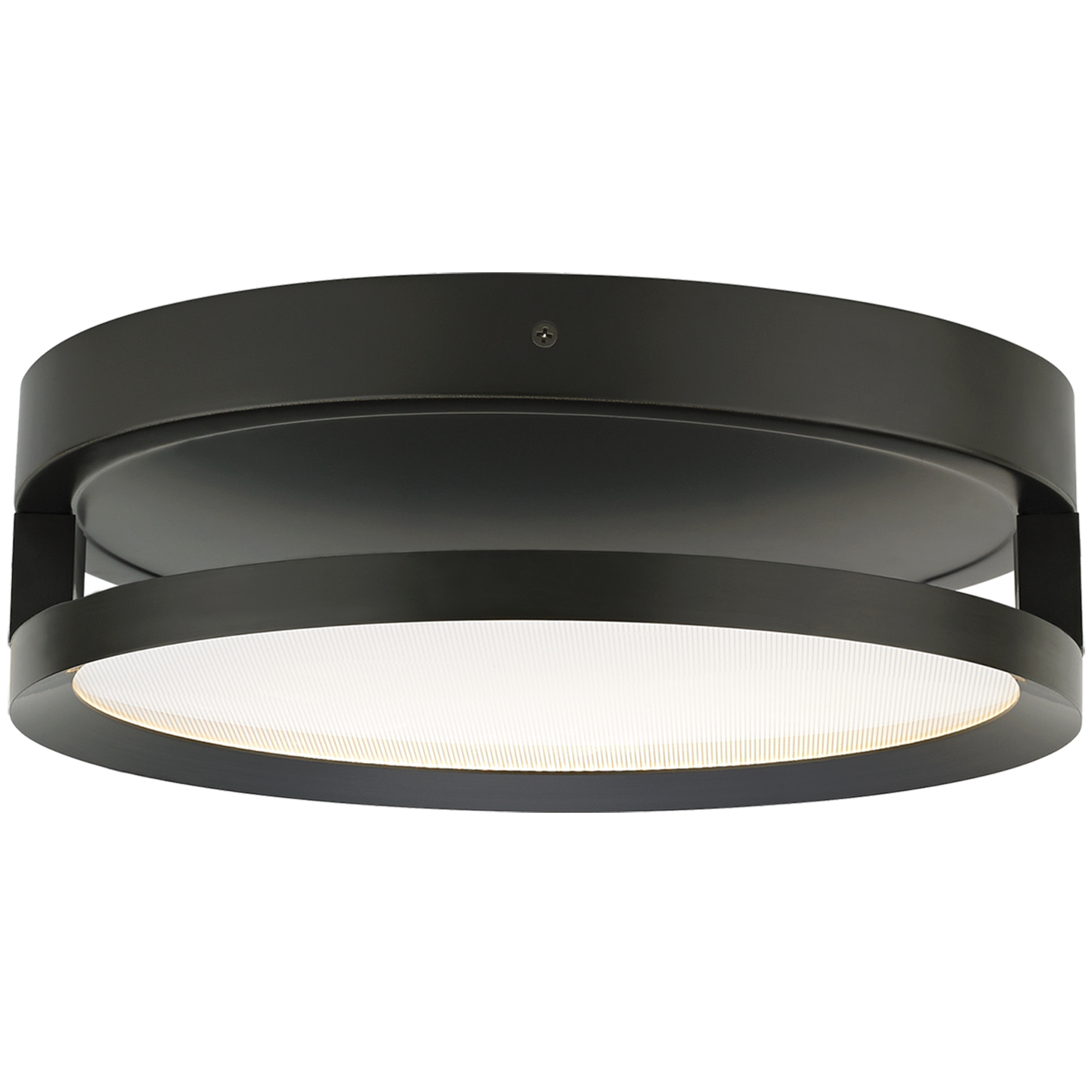 Finch Float Round Flush Mount Round Antique Bronze 3000K 80 CRI led 3000k 80 cri 120v