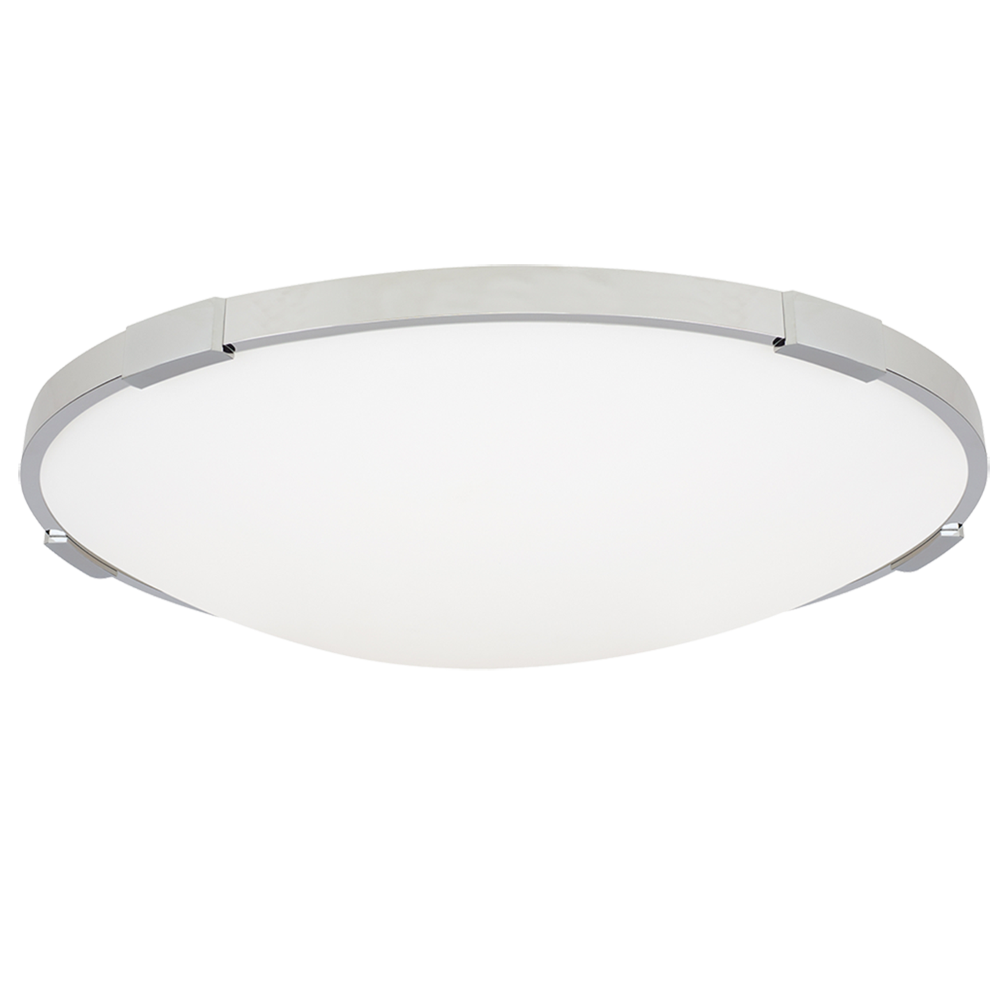 Lance 18 Flush Mount 18" Diameter chrome 3000K 90 CRI led 90 cri 3000k 120v