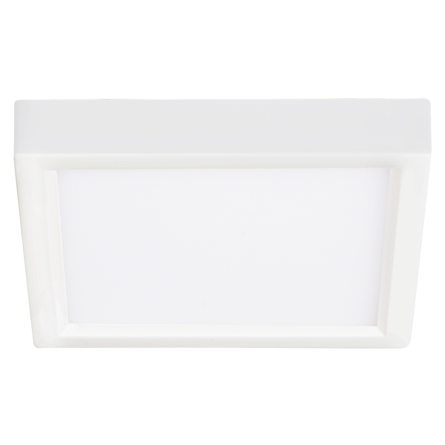 Lotus Square 4 Ceiling Square White 3000K 90 CRI Integrated LED 90 cri 3000k 120v (t24)