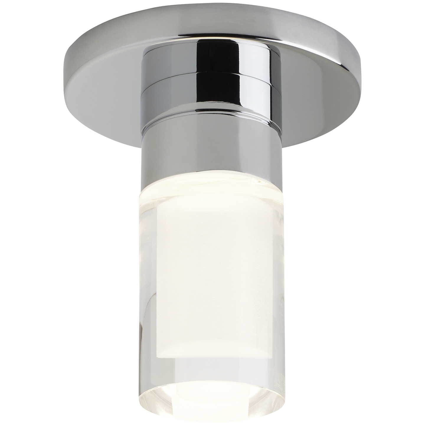 Sopra Flush Mount Cylinder Cyrstal chrome 3000K 90 CRI led 90 cri 3000k 120v