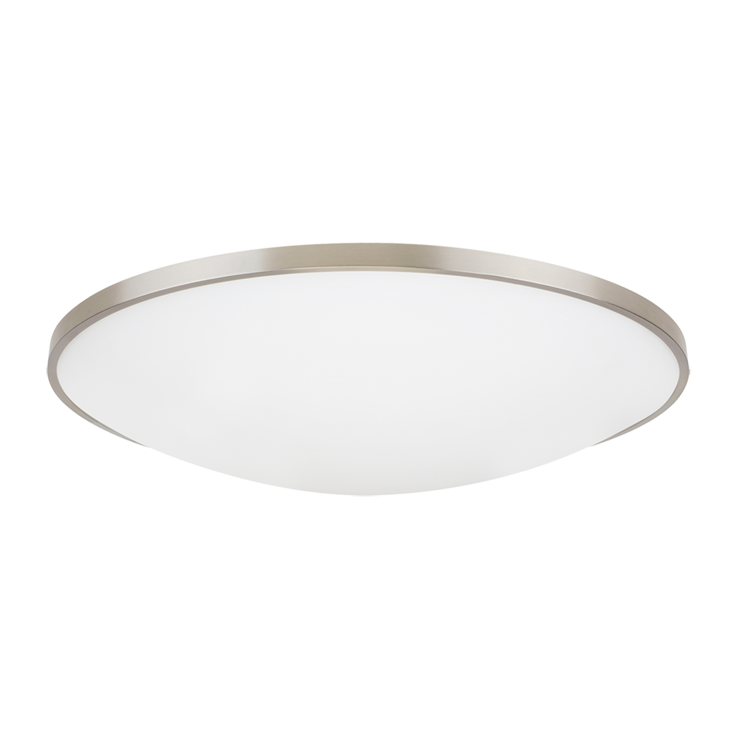 Vance 24 Flush Mount 24" Diameter Satin Nickel LED 2700K 90 CRI 90 cri 2700k 120v