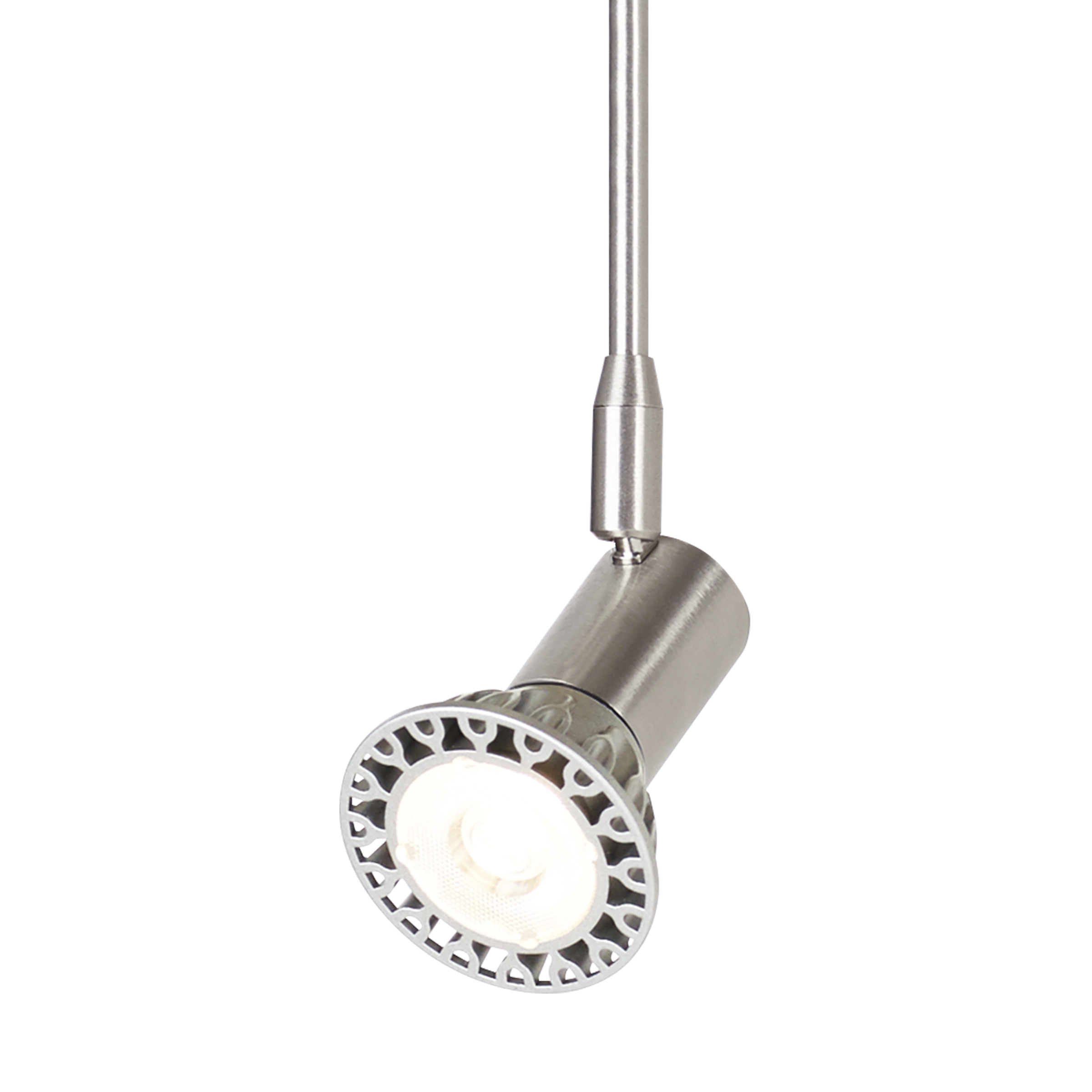 Bolt Head MonoRail satin nickel 