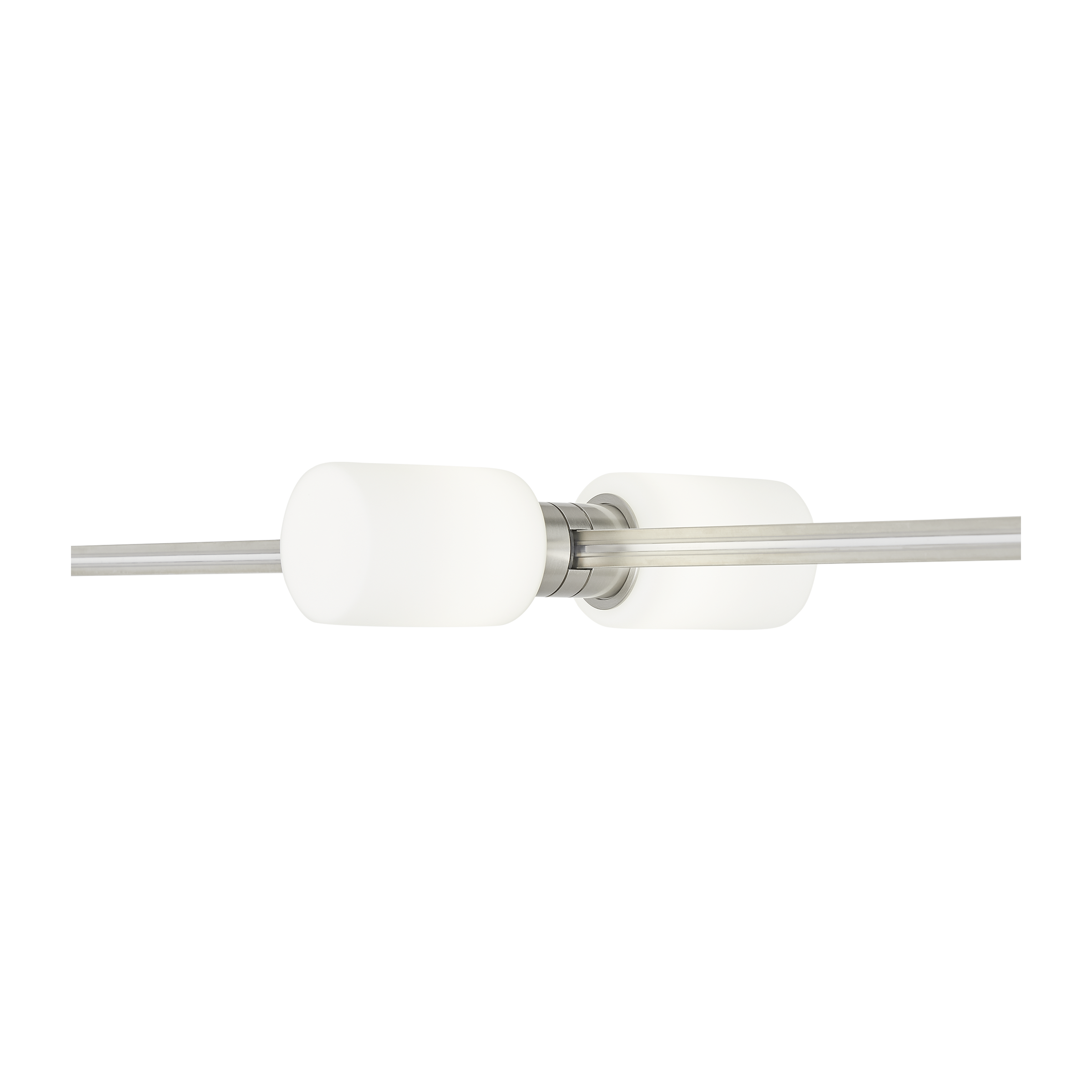 Cylinders Head Horizontal satin nickel 3000K 90 CRI integrated led 90 cri 3000k 12v 