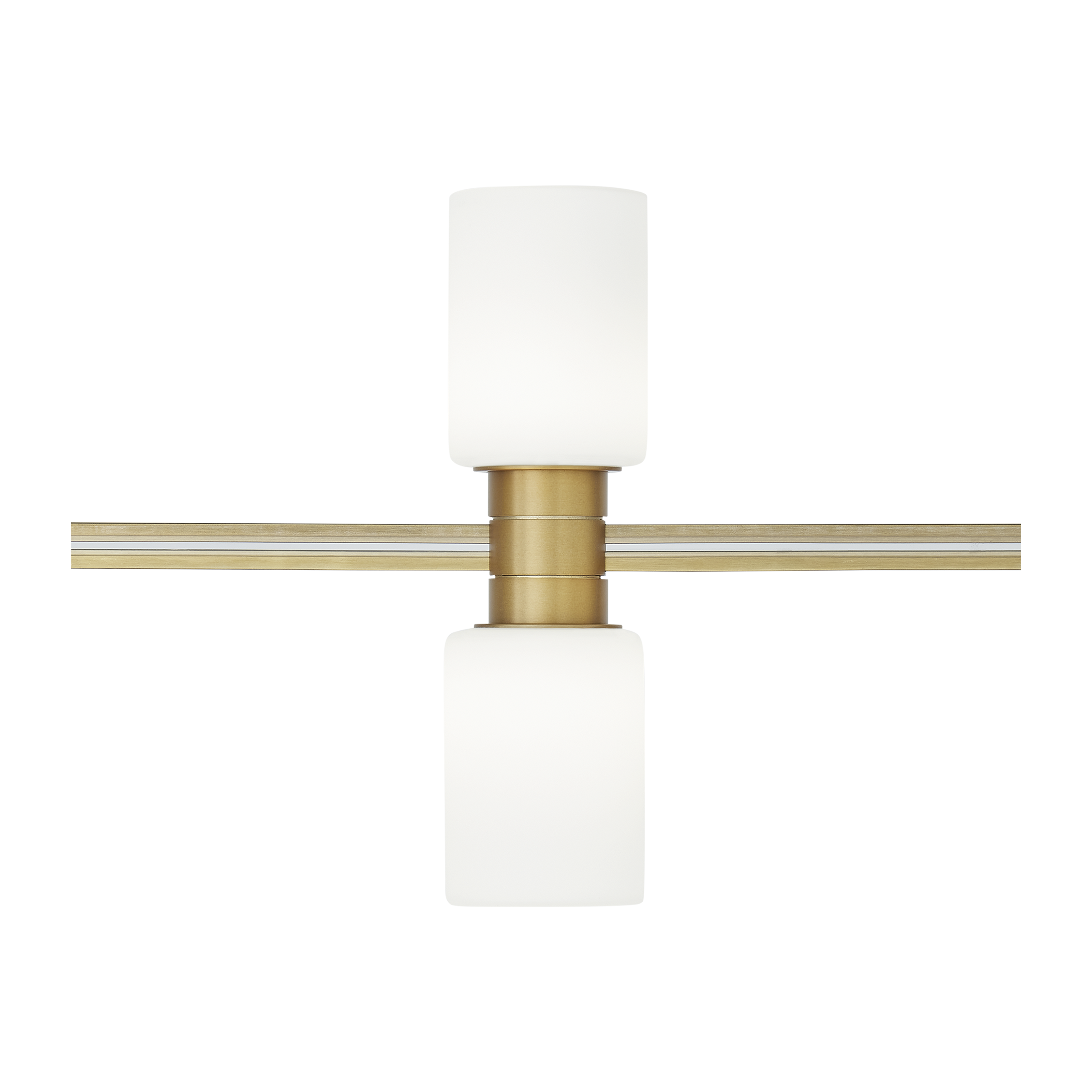 Cylinders Head Vertical aged brass 3000K 90 CRI integrated led 90 cri 3000k 12v 