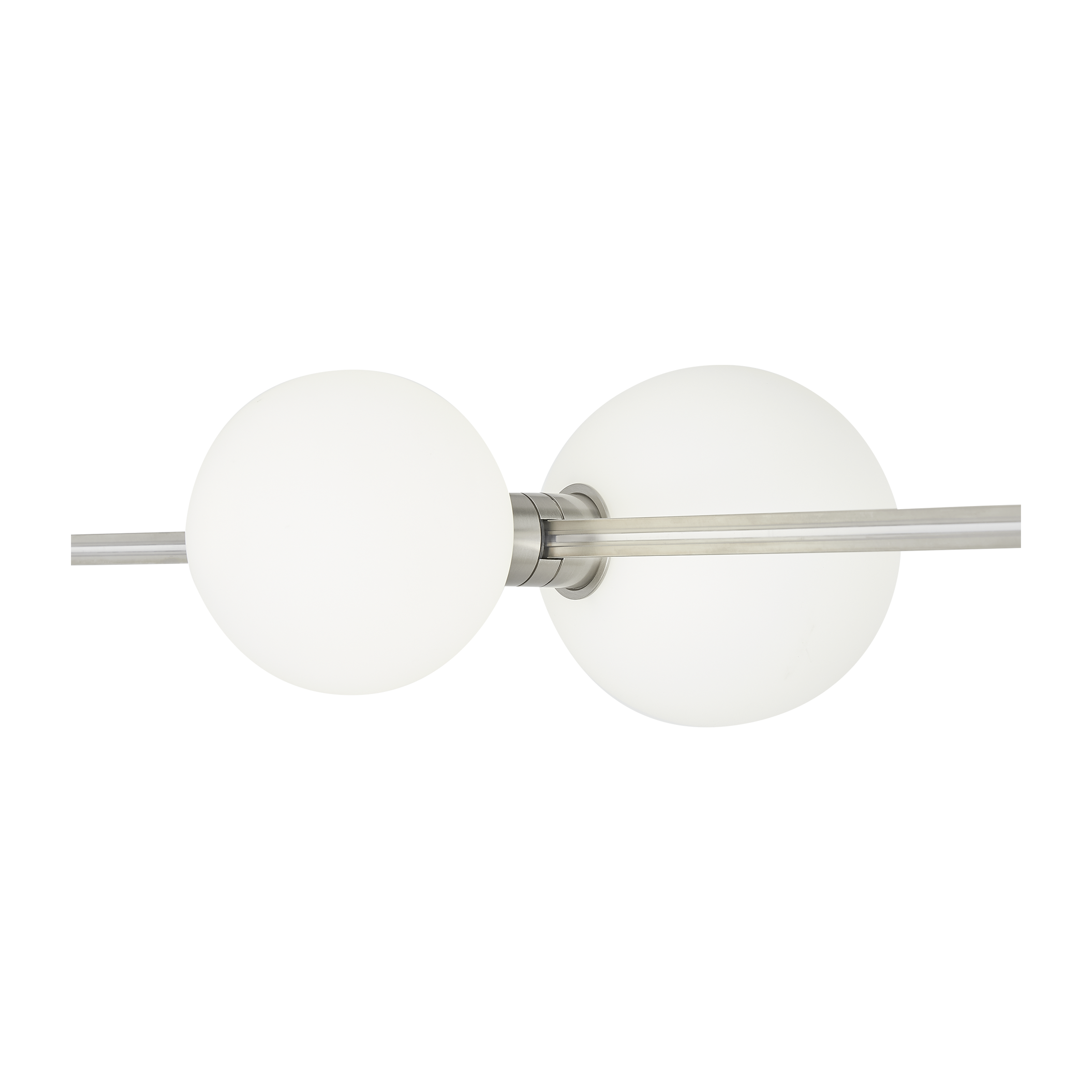 Orbs Head Horizontal satin nickel 3000K 90 CRI integrated led 90 cri 3000k 12v