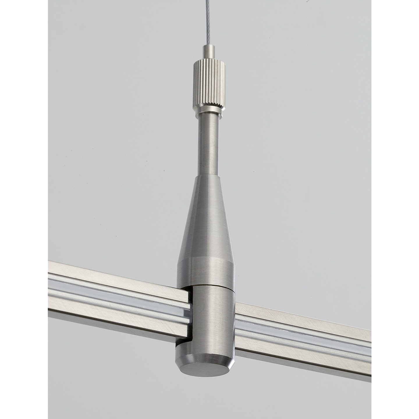 MonoRail Adjustable Standoff satin nickel