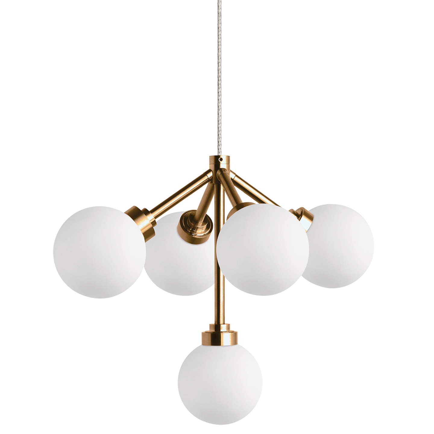 Mara Pendant MonoPoint White aged brass 2700K 90 CRI 12 volt led 90 cri 2700k 120v