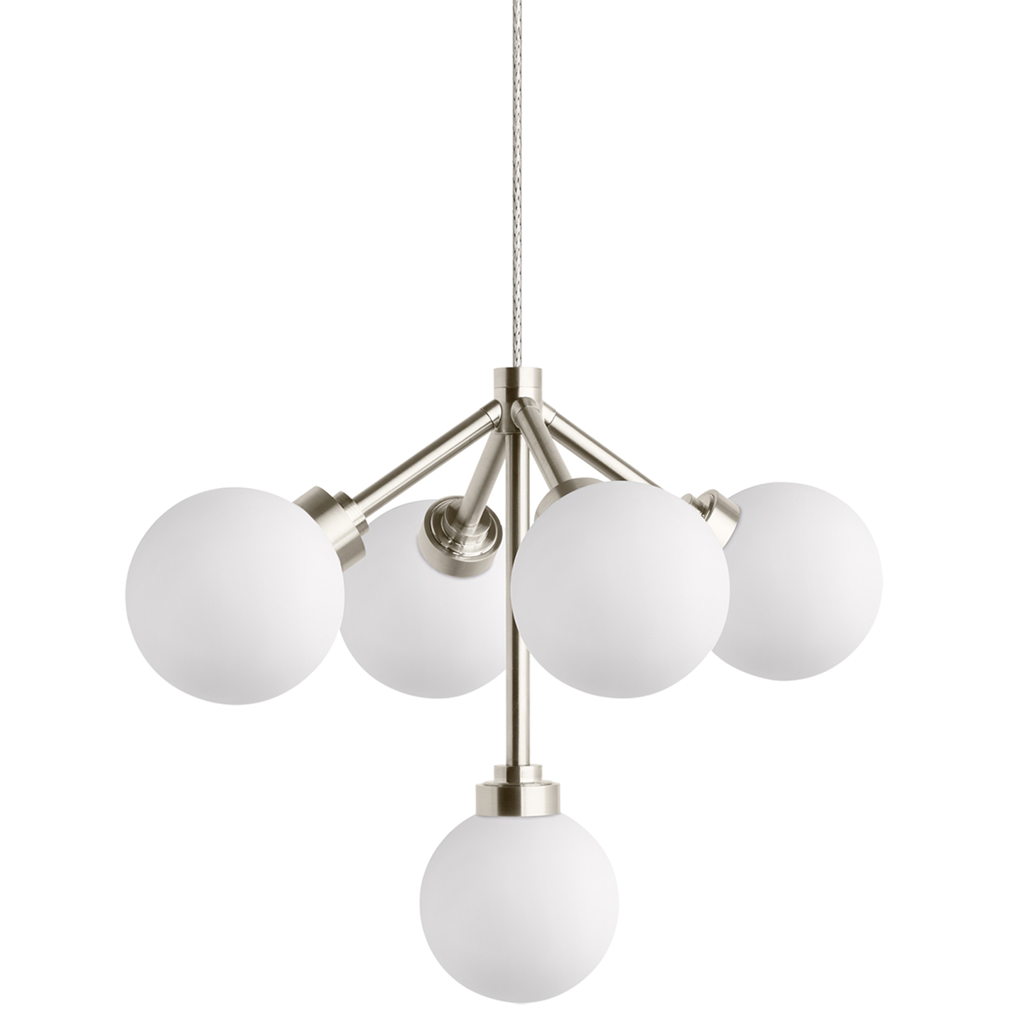 Mara Pendant MonoPoint White satin nickel 2700K 90 CRI 12 volt led 90 cri 2700k 120v