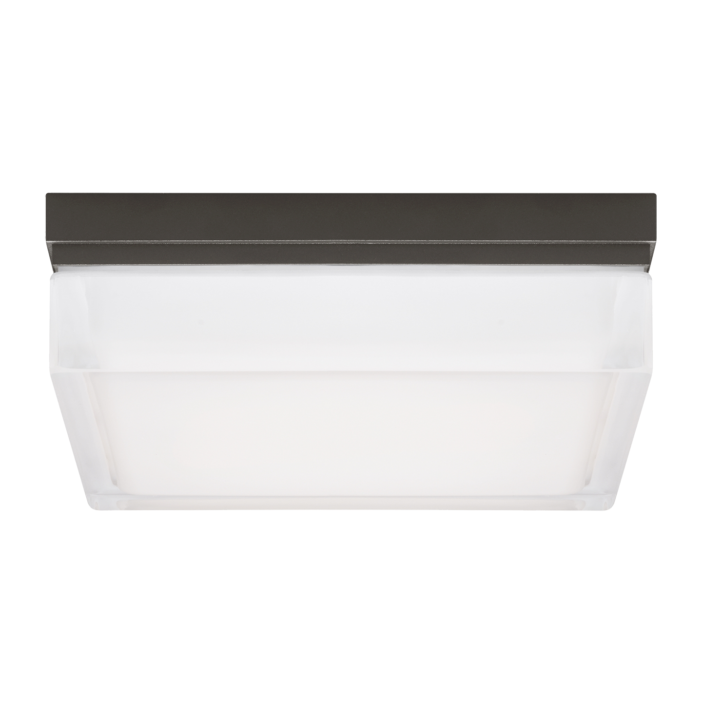 Boxie Large Outdoor Wall/Flush Mount Large Bronze 4000K 90 CRI