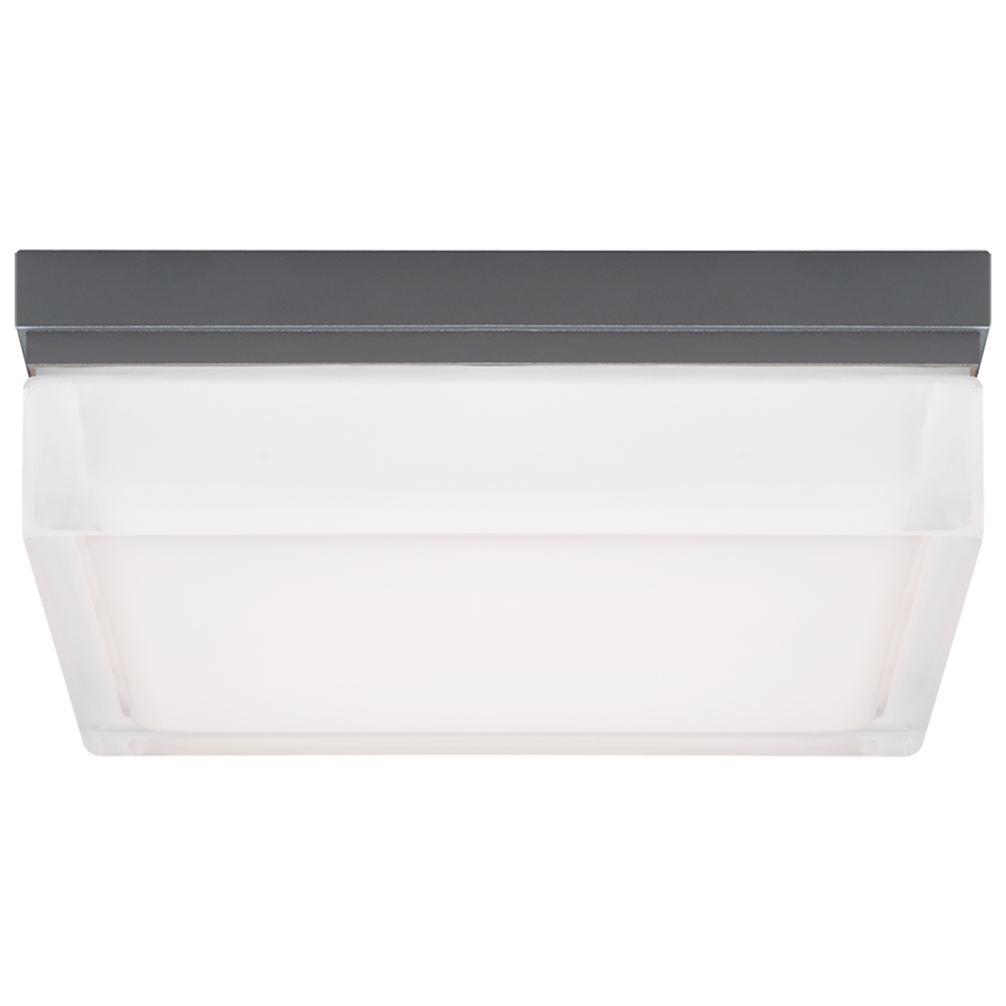 Boxie Large Outdoor Wall/Flush Mount Large charcoal 3000K INC